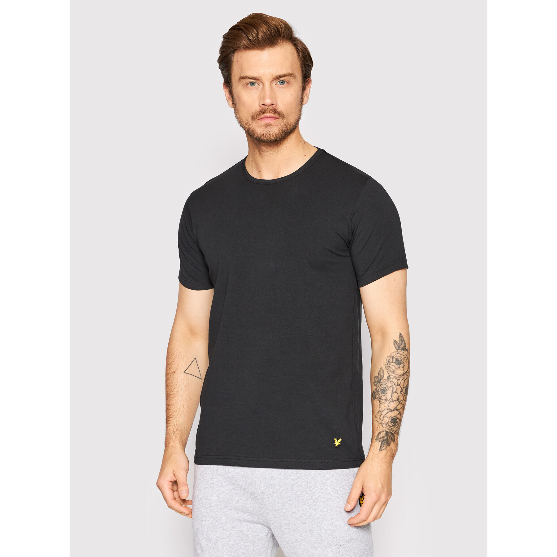 Lyle & Scott 3-dílná sada T-shirts Maxwell LS3PKT900 Bílá Regular Fit - Pepit.cz