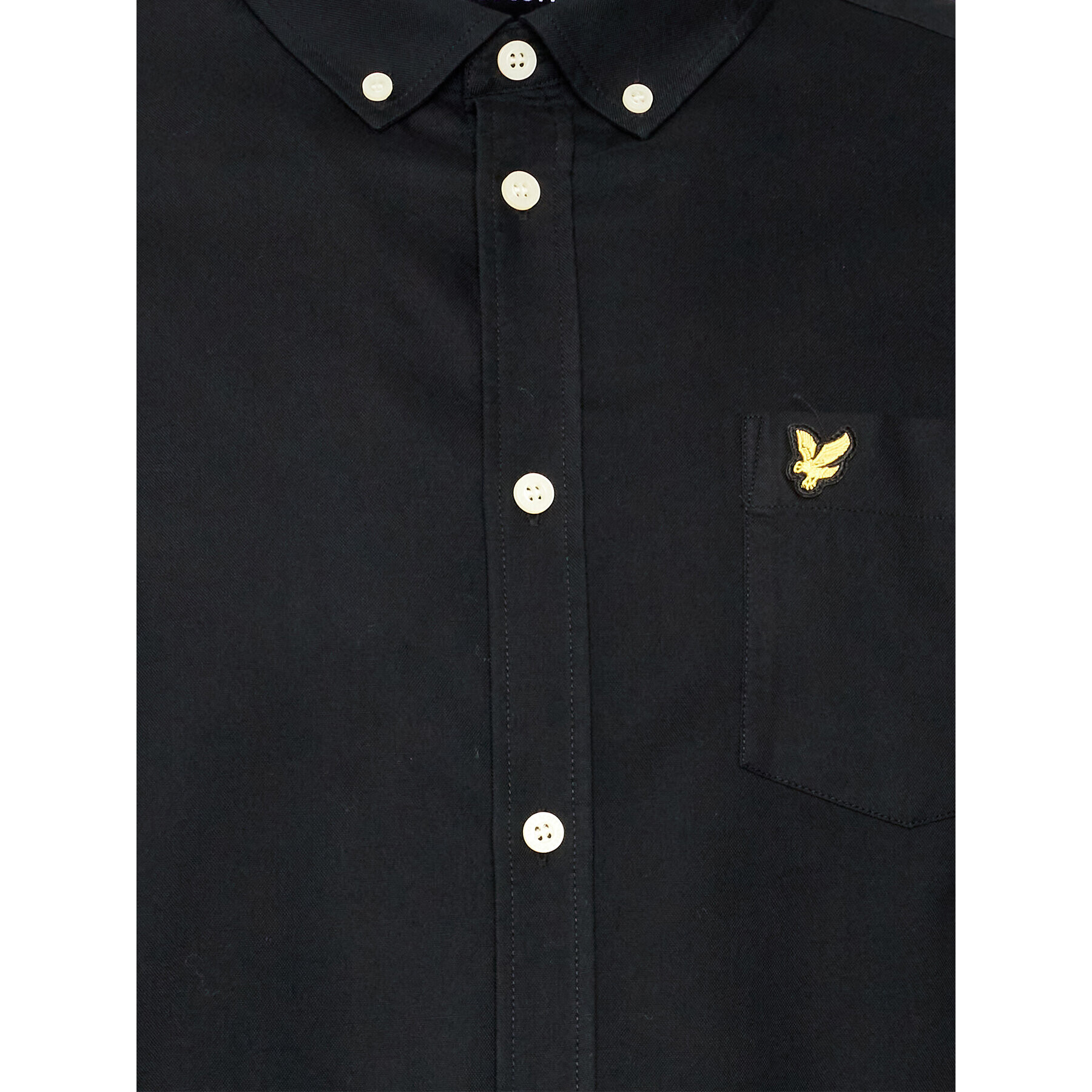 Lyle & Scott Košile Oxford LW1302VOG Černá Regular Fit - Pepit.cz