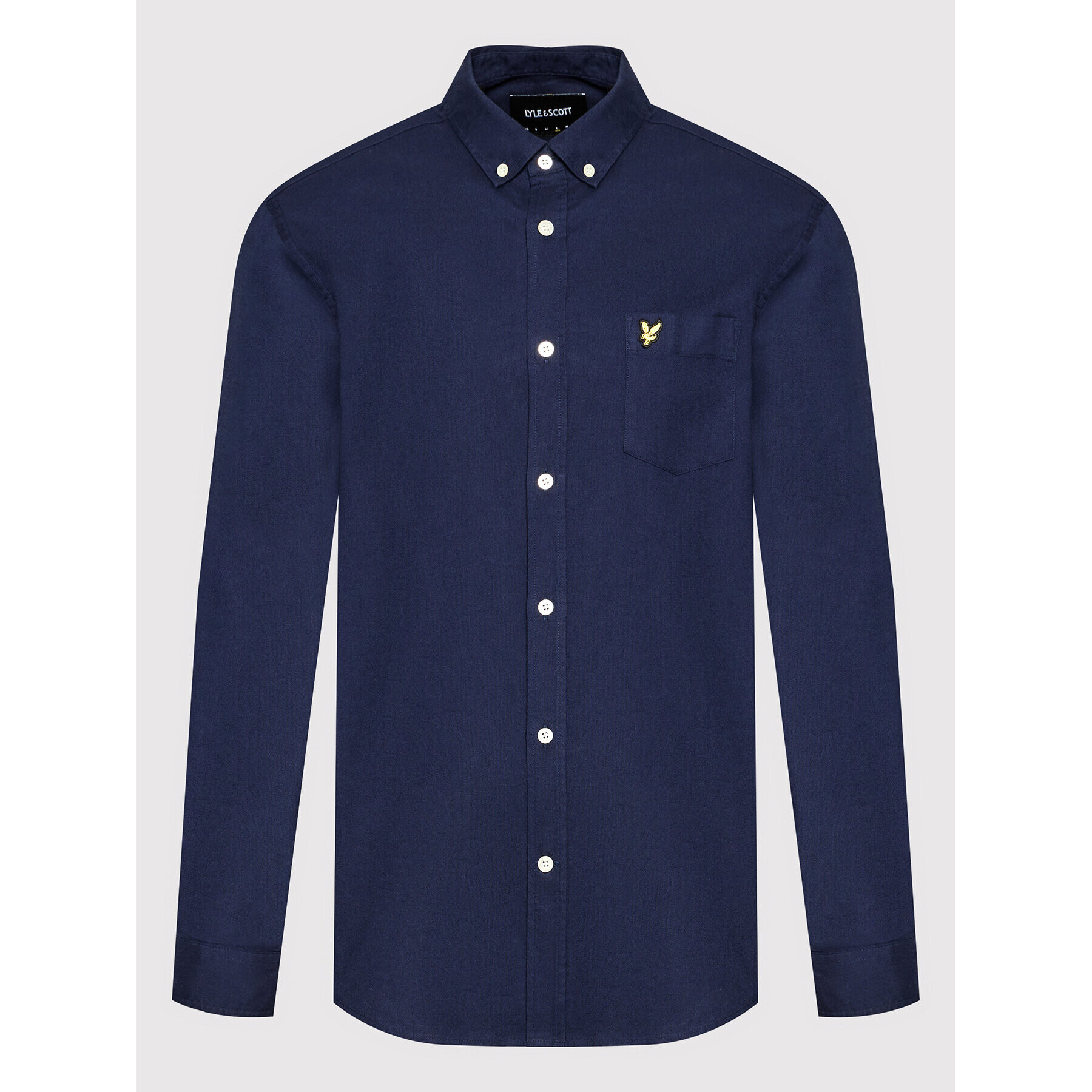 Lyle & Scott Košile Oxford LW1302VTR Tmavomodrá Regular Fit - Pepit.cz