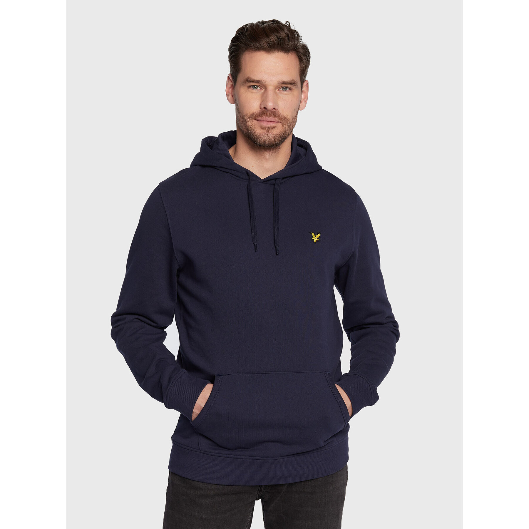 Lyle & Scott Mikina ML416VOG Tmavomodrá Regular Fit - Pepit.cz