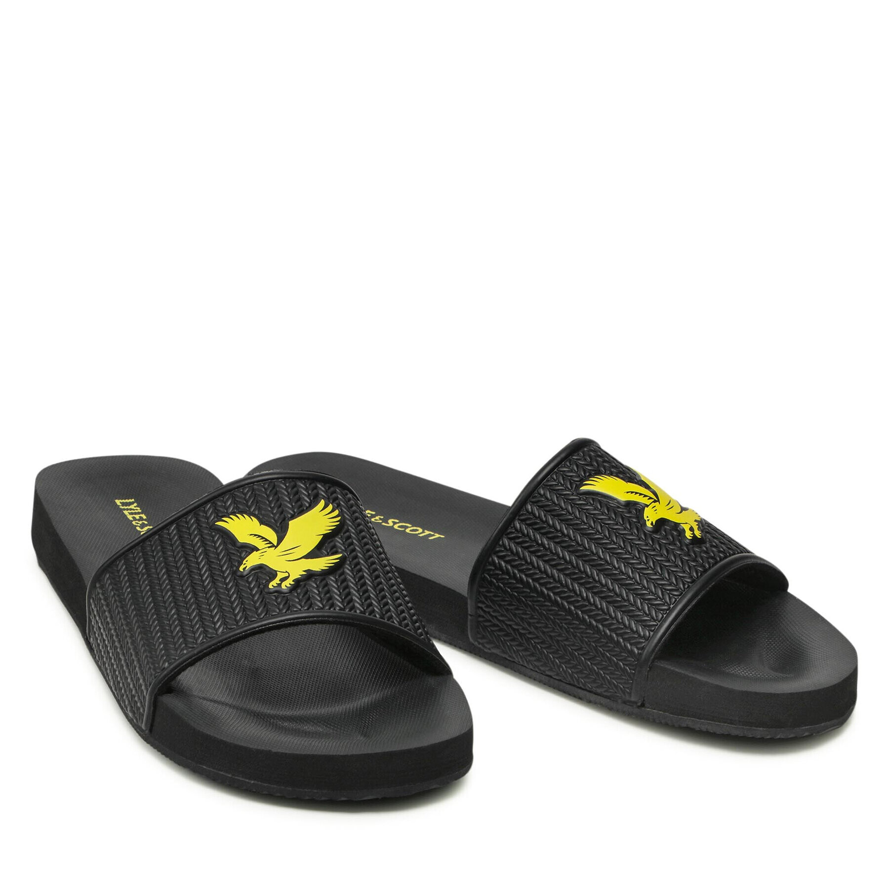 Lyle & Scott Nazouváky Easy Slide FW1407 Černá - Pepit.cz