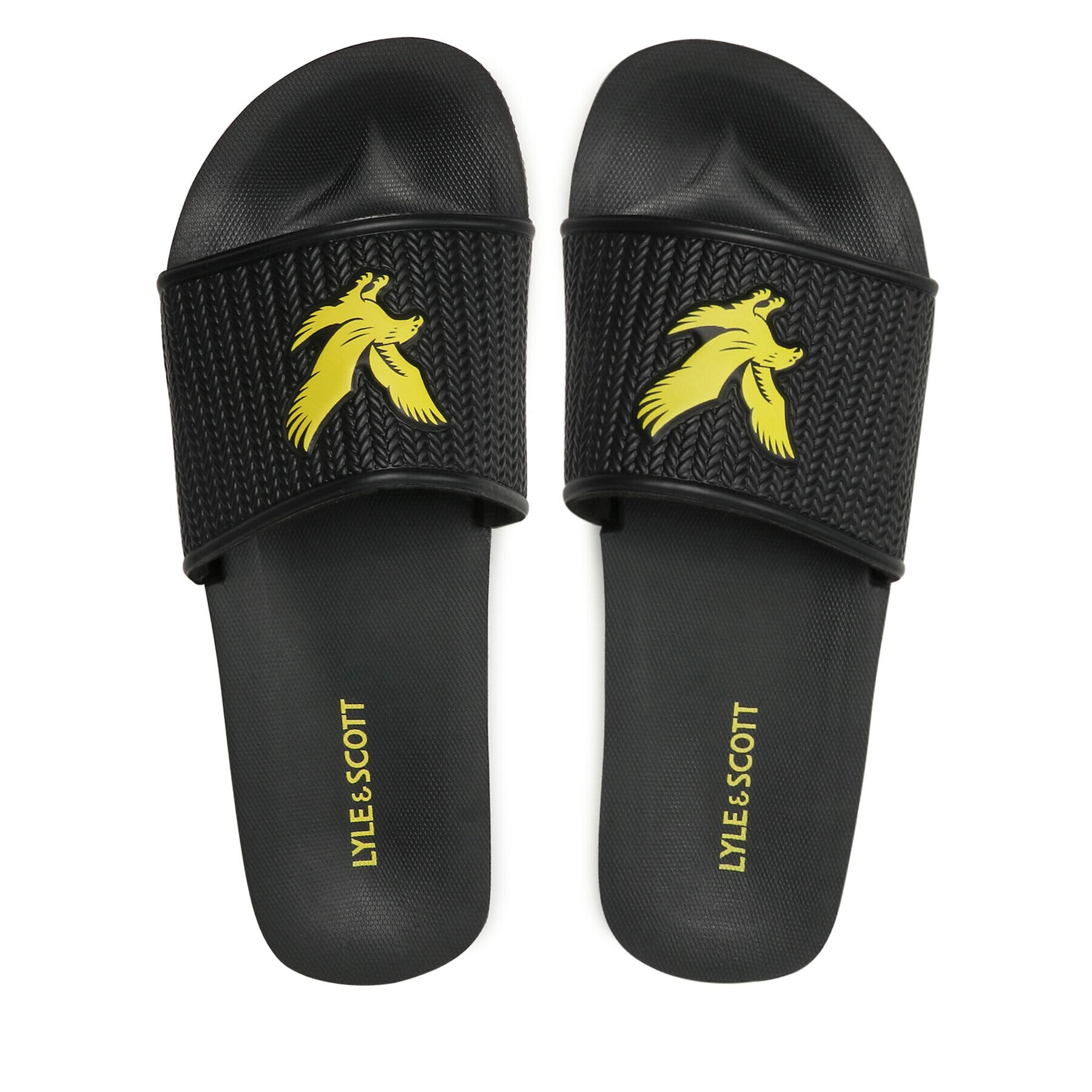 Lyle & Scott Nazouváky Easy Slide FW1407 Černá - Pepit.cz