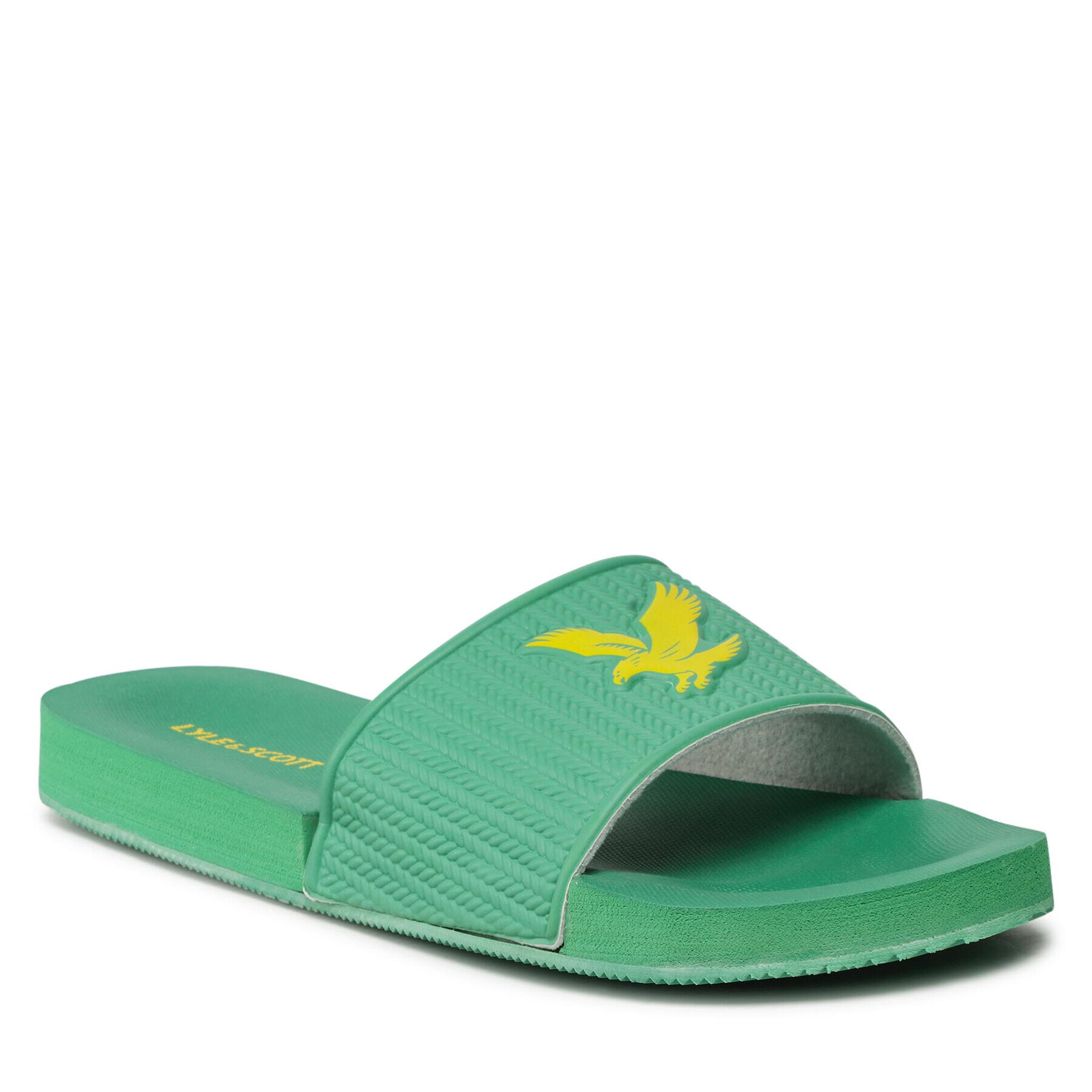 Lyle & Scott Nazouváky Easy Slide FW1407 Zelená - Pepit.cz