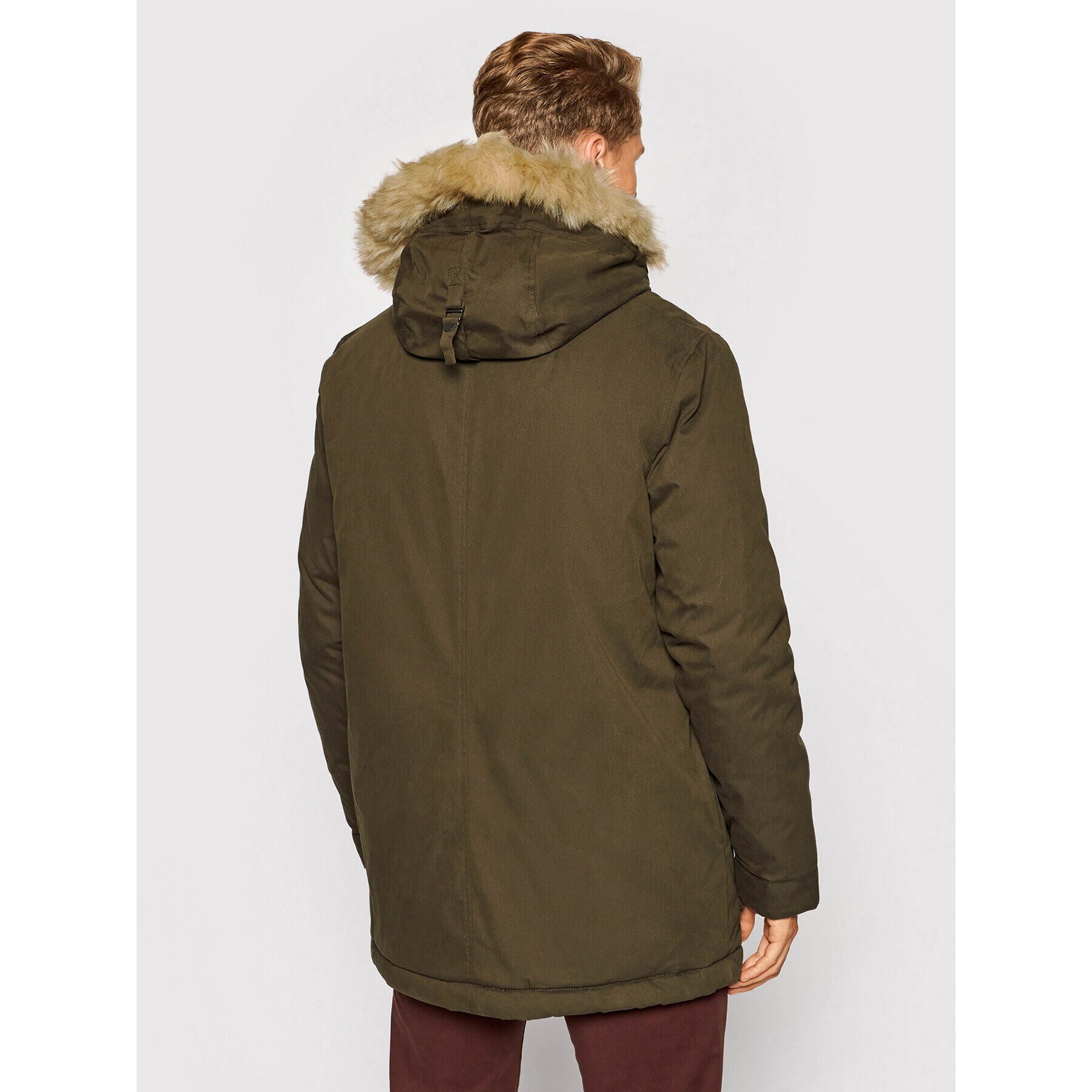 Lyle & Scott Parka JK1536V Zelená Regular Fit - Pepit.cz