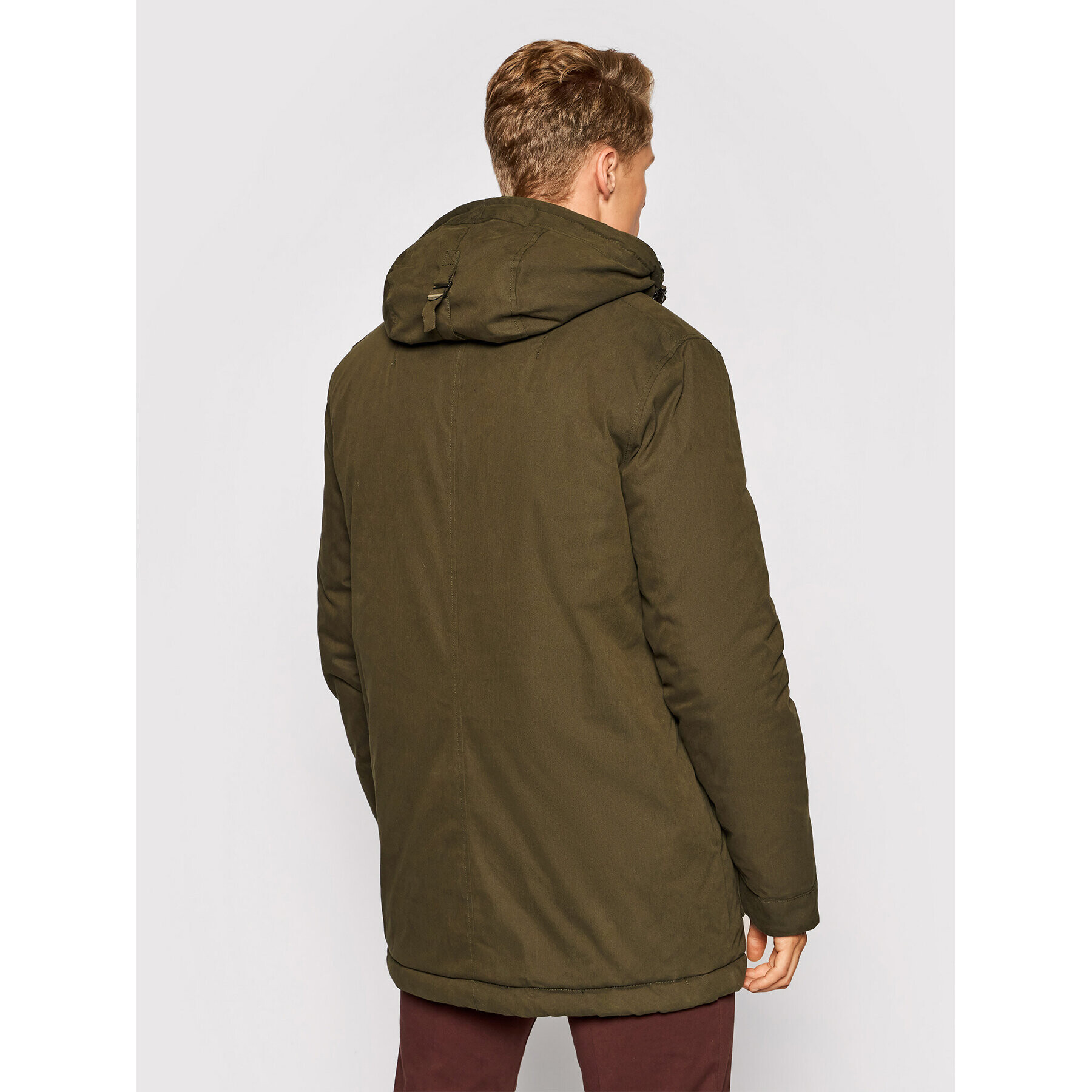 Lyle & Scott Parka JK1536V Zelená Regular Fit - Pepit.cz