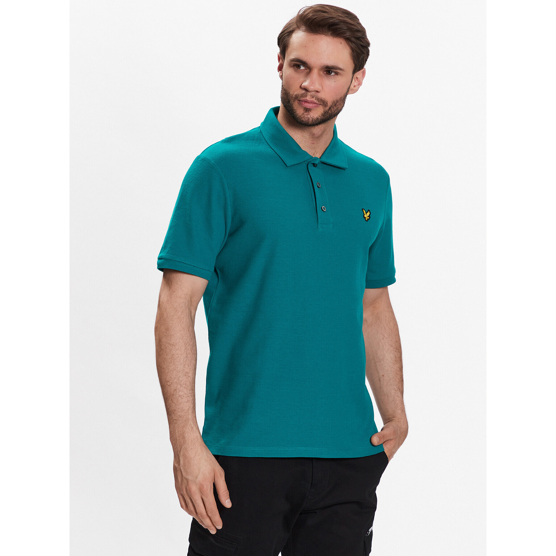 Lyle & Scott Polokošile Milano Trim Polo Shirt SP1812V Modrá Regular Fit - Pepit.cz