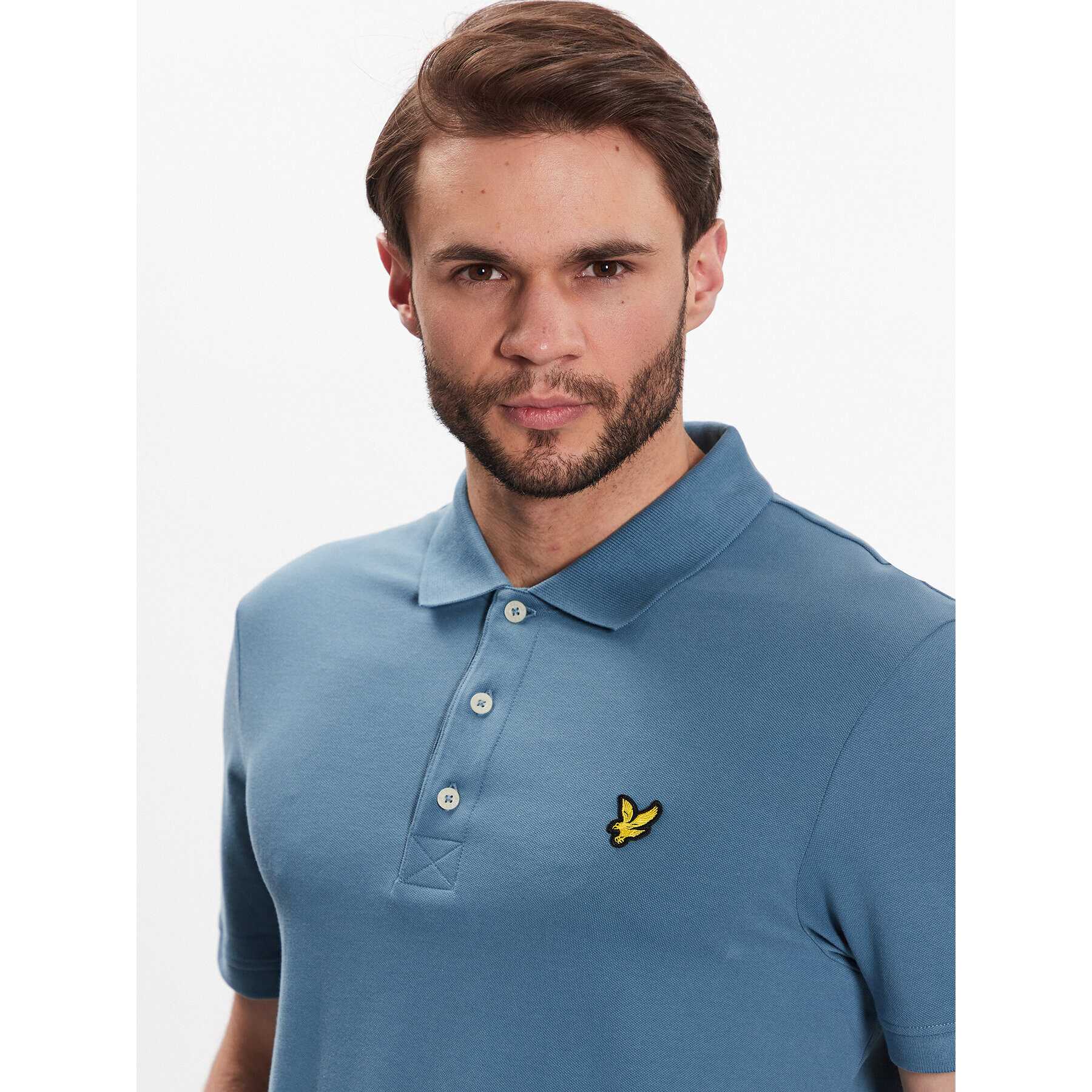 Lyle & Scott Polokošile Plain Polo Shirt SP400VOG Modrá Regular Fit - Pepit.cz