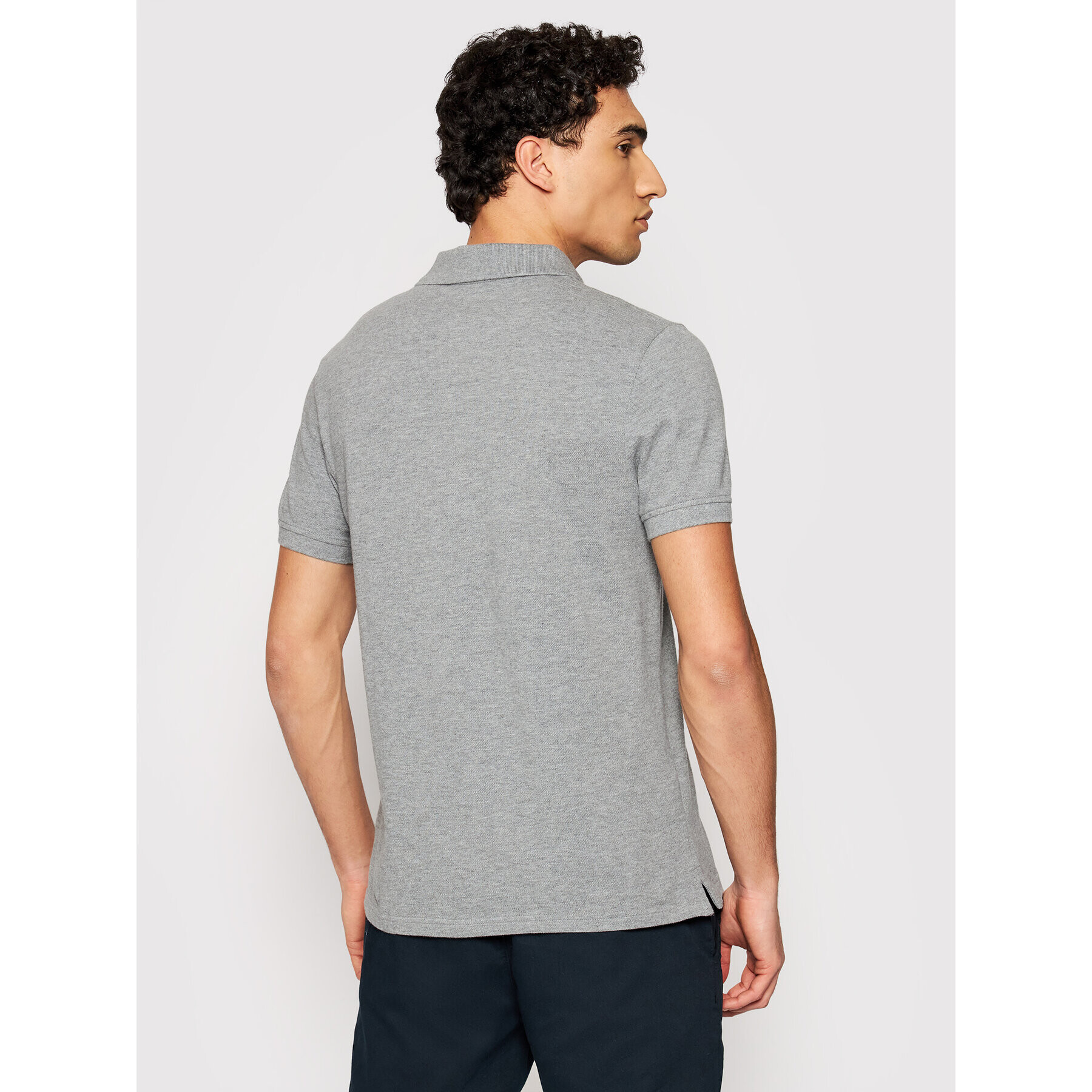 Lyle & Scott Polokošile SP400VB Šedá Regular Fit - Pepit.cz