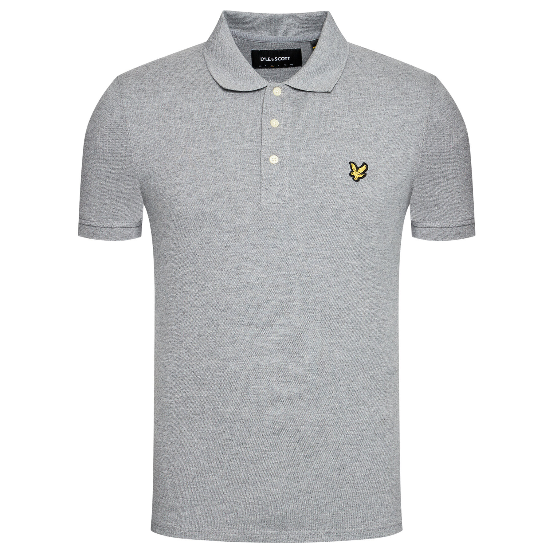 Lyle & Scott Polokošile SP400VB Šedá Regular Fit - Pepit.cz