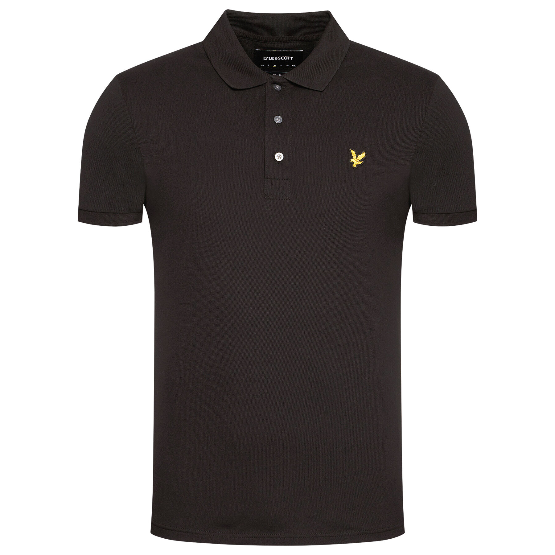 Lyle & Scott Polokošile Stretch SP919V Černá Slim Fit - Pepit.cz