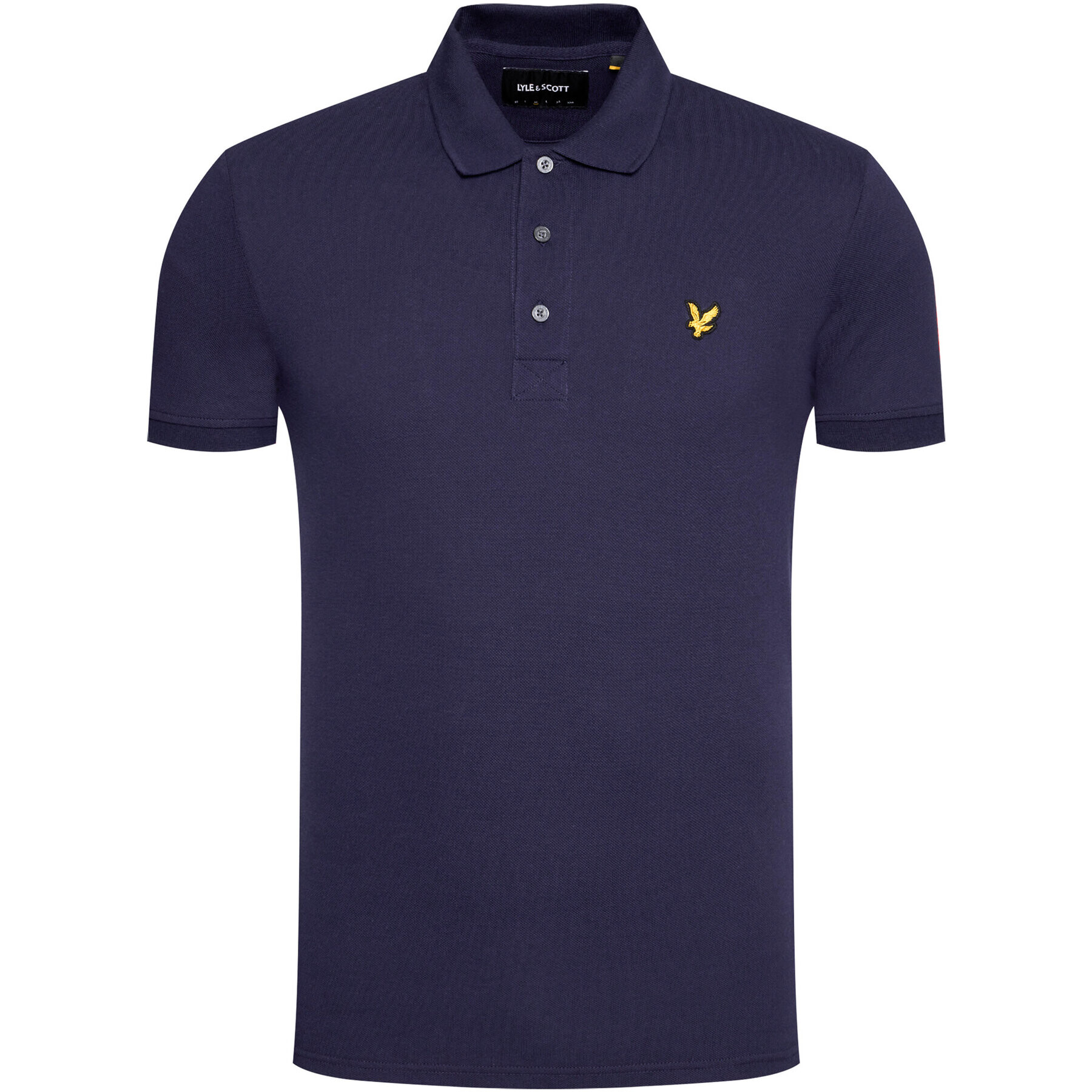 Lyle & Scott Polokošile Stretch SP919V Tmavomodrá Slim Fit - Pepit.cz