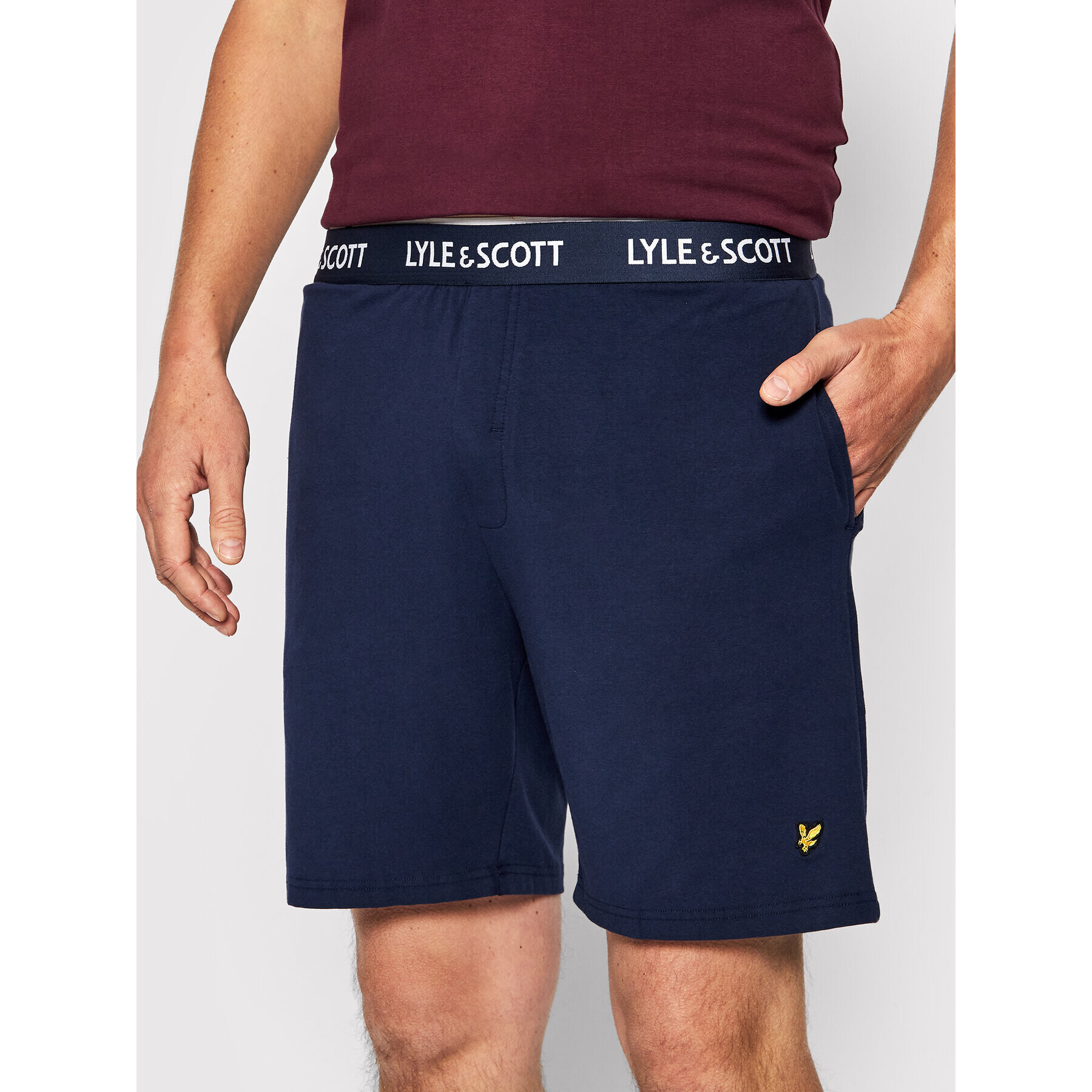 Lyle & Scott Pyžamo Charlie LSLSET900 Barevná Regular Fit - Pepit.cz