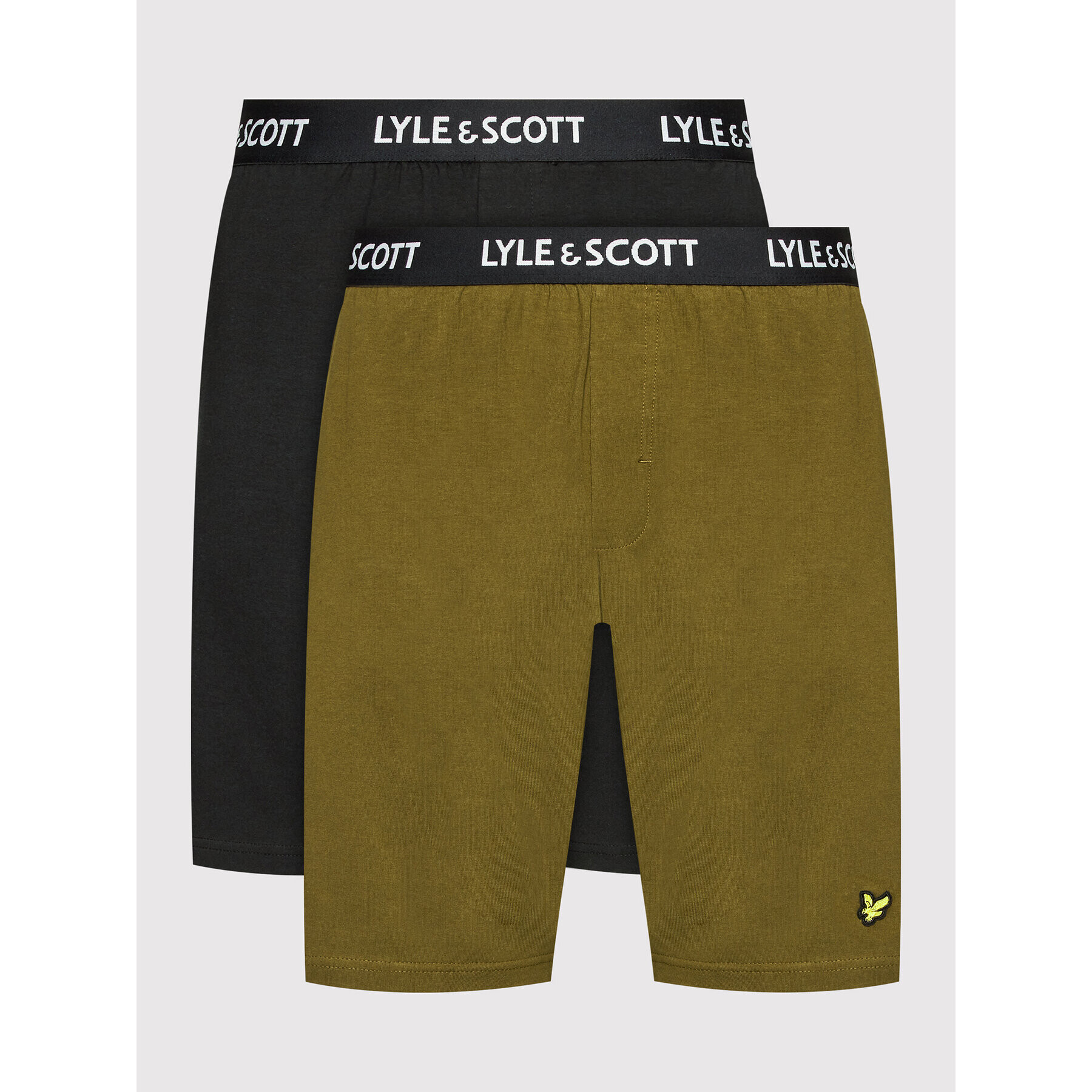 Lyle & Scott Pyžamové šortky Adam LS2PKSH900 Barevná Regular Fit - Pepit.cz