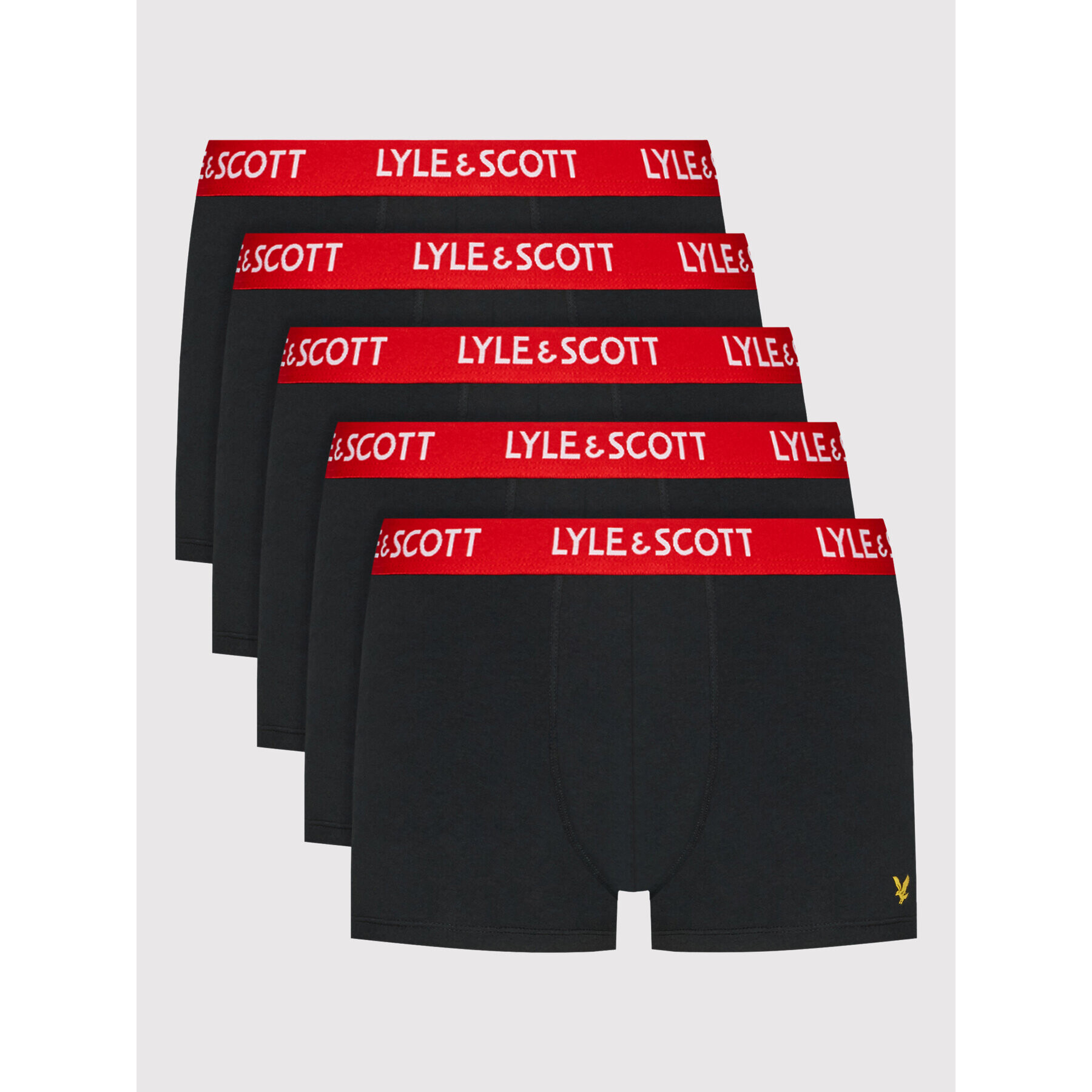 Lyle & Scott Souprava spodního prádla Booker LSUWGFT007 Černá - Pepit.cz