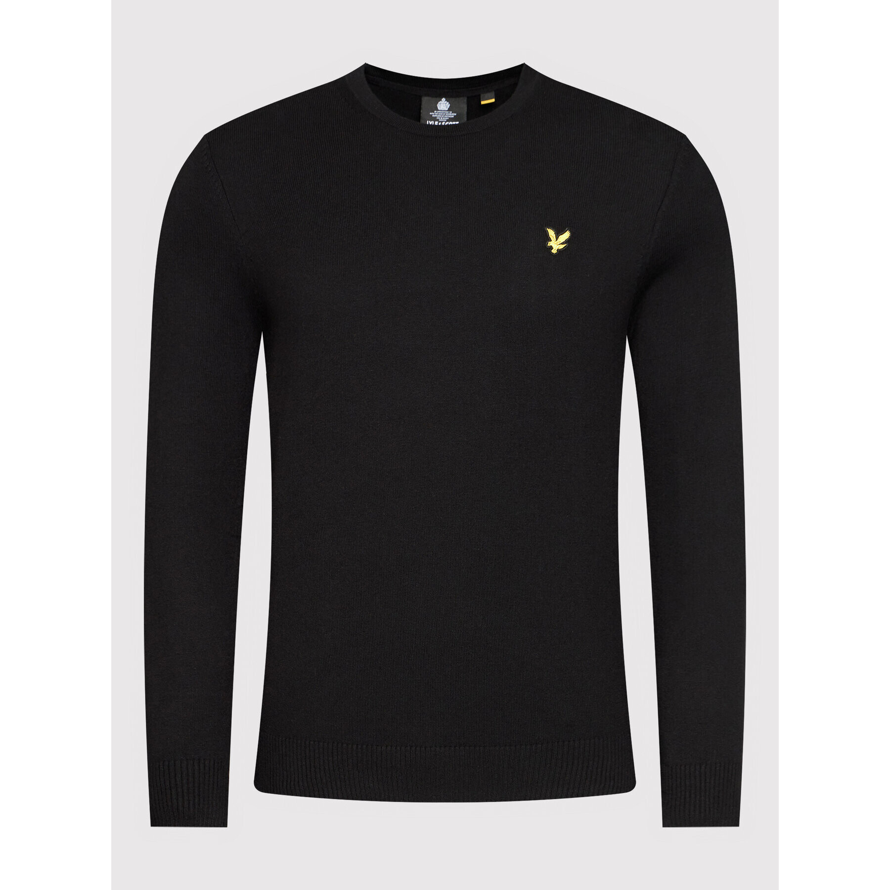 Lyle & Scott Svetr Crew KN400VC Černá Regular Fit - Pepit.cz