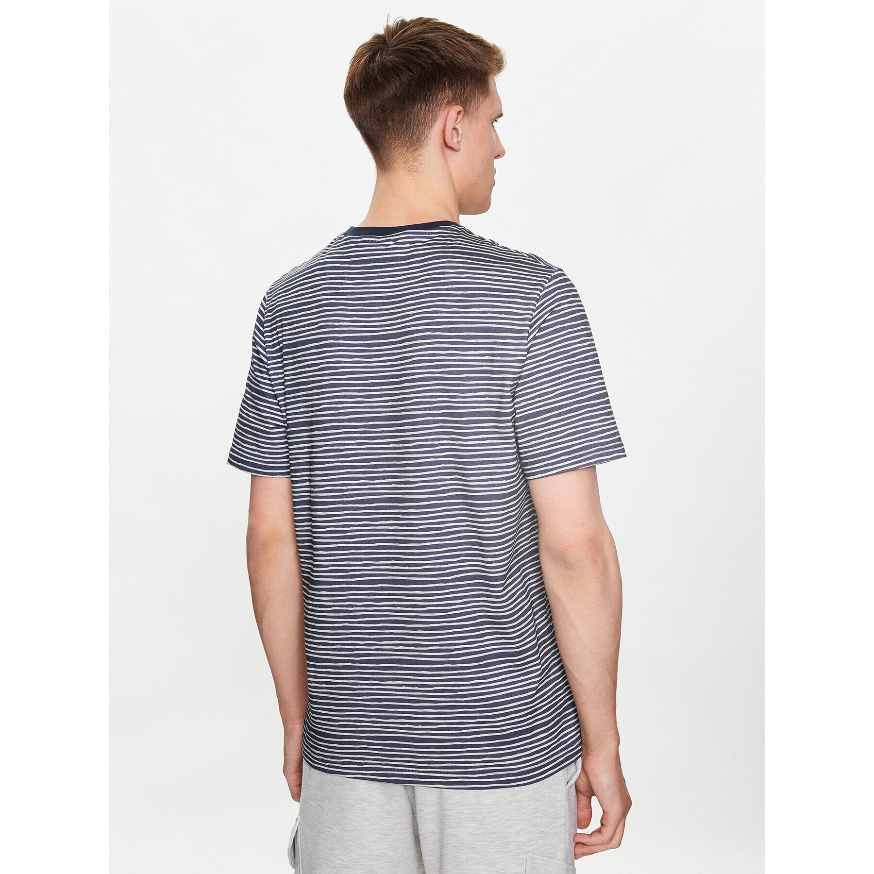 Lyle & Scott T-Shirt BRETON STRIPE T SHIRT TS1807V Tmavomodrá Regular Fit - Pepit.cz