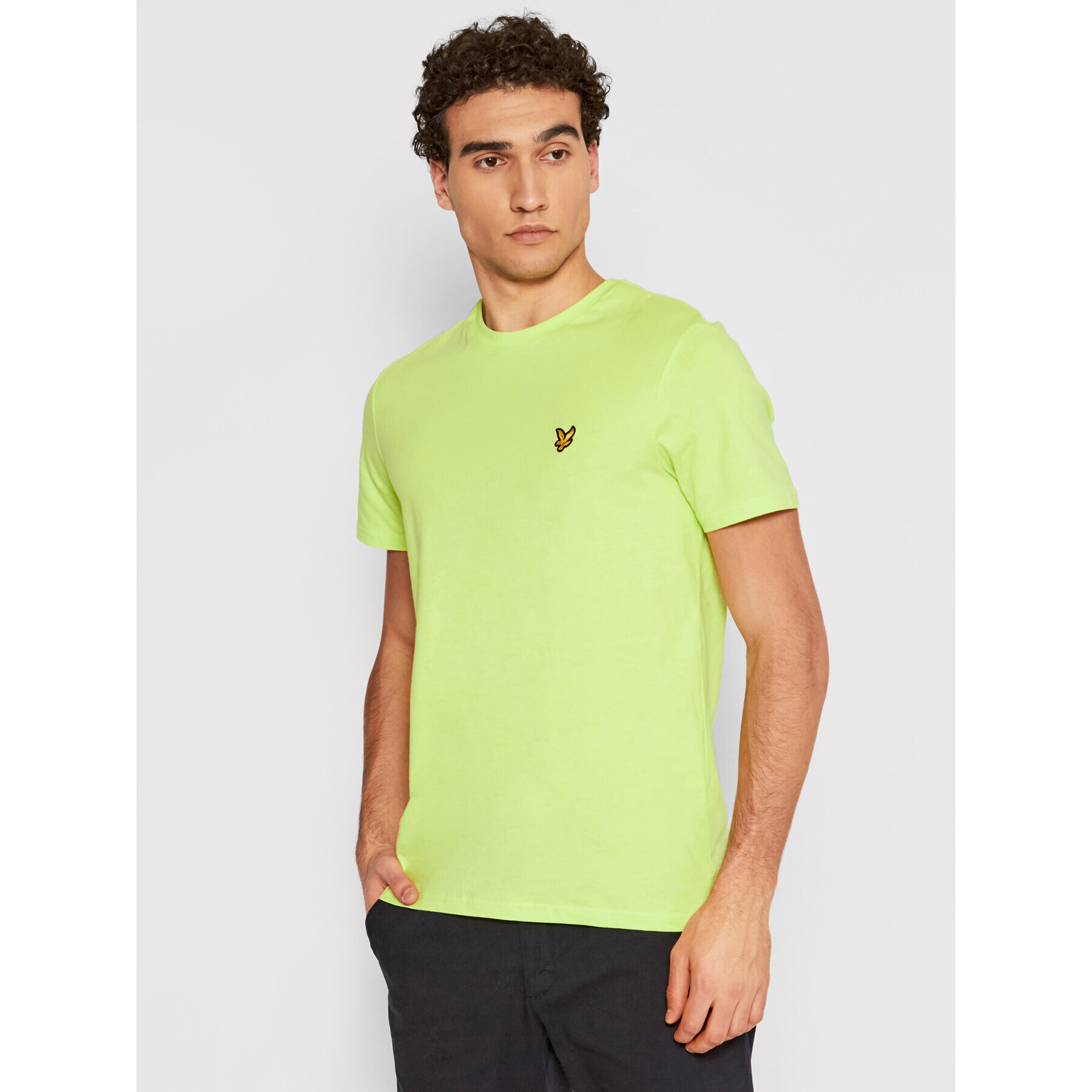 Lyle & Scott T-Shirt Crew Neck TS400V Zelená Regular Fit - Pepit.cz