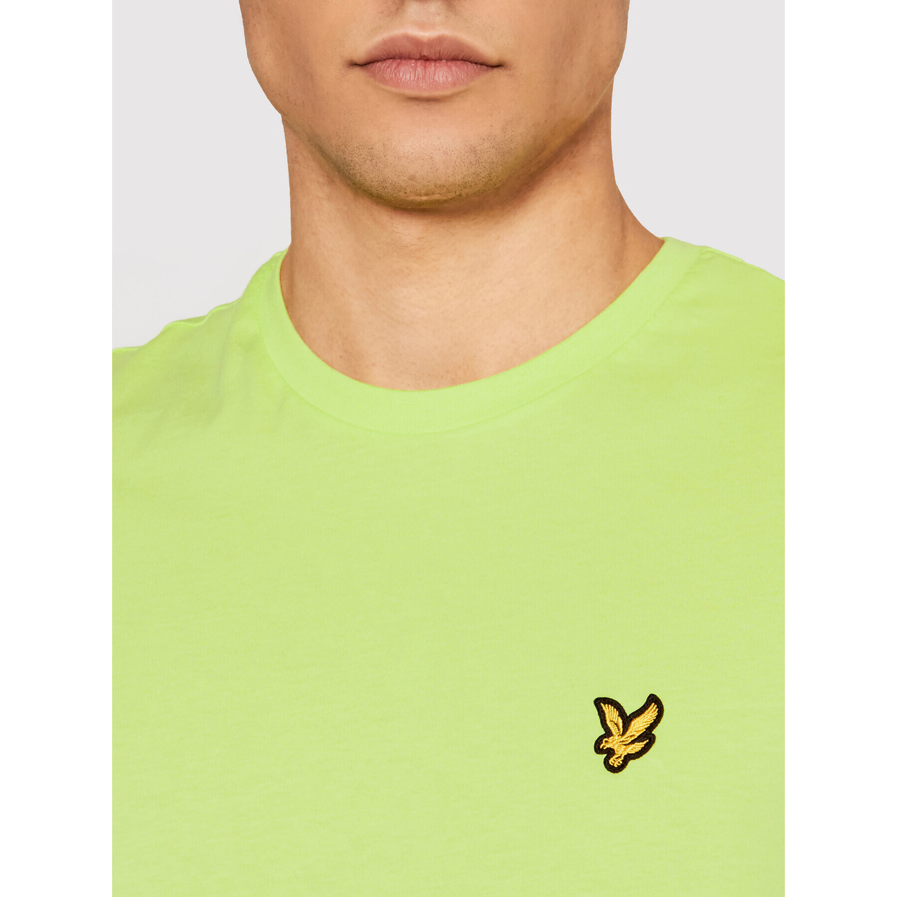 Lyle & Scott T-Shirt Crew Neck TS400V Zelená Regular Fit - Pepit.cz