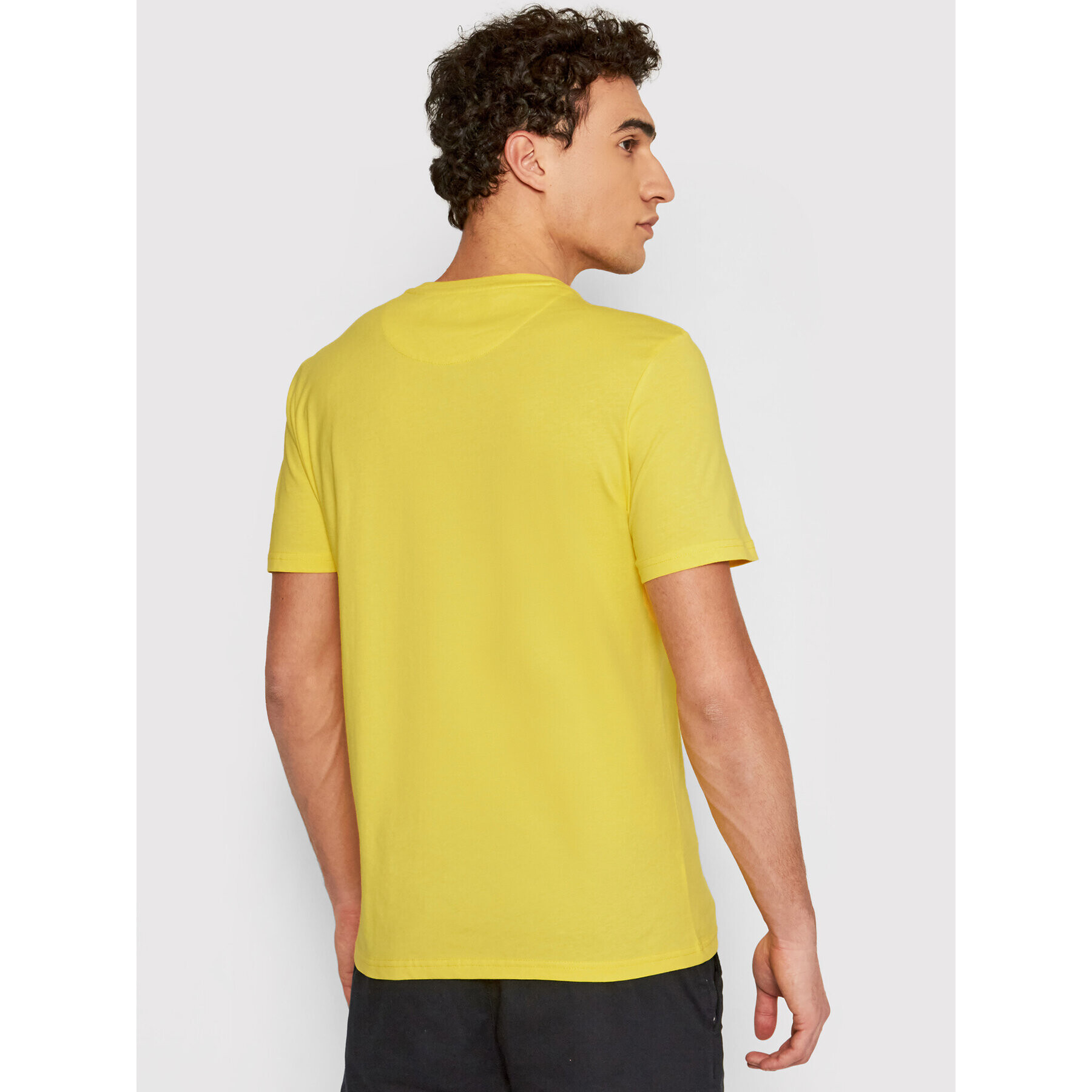 Lyle & Scott T-Shirt Crew Neck TS400V Žlutá Regular Fit - Pepit.cz