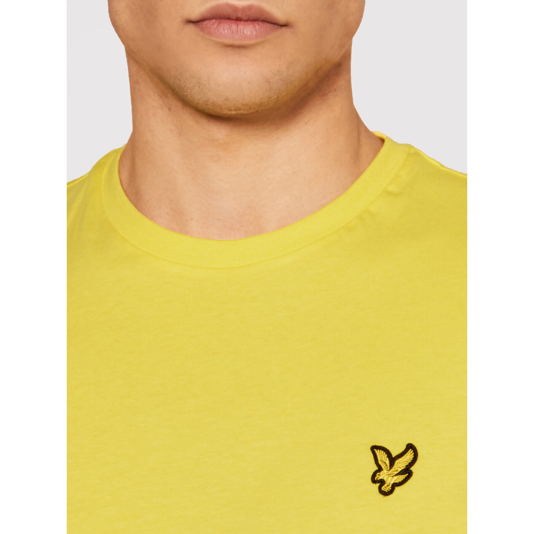 Lyle & Scott T-Shirt Crew Neck TS400V Žlutá Regular Fit - Pepit.cz