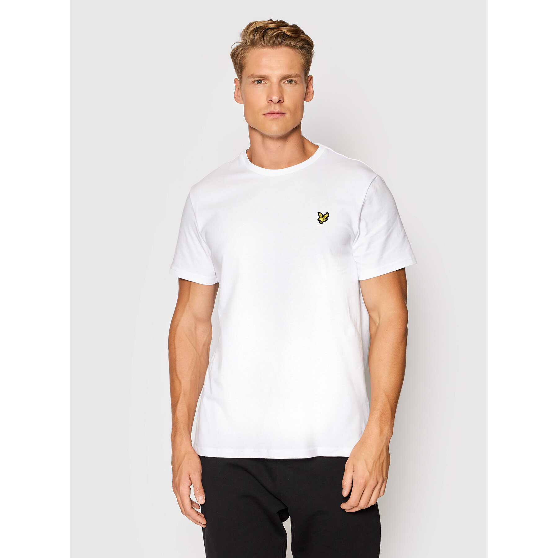 Lyle & Scott T-Shirt Plain TS400VOG Bílá Regular Fit - Pepit.cz