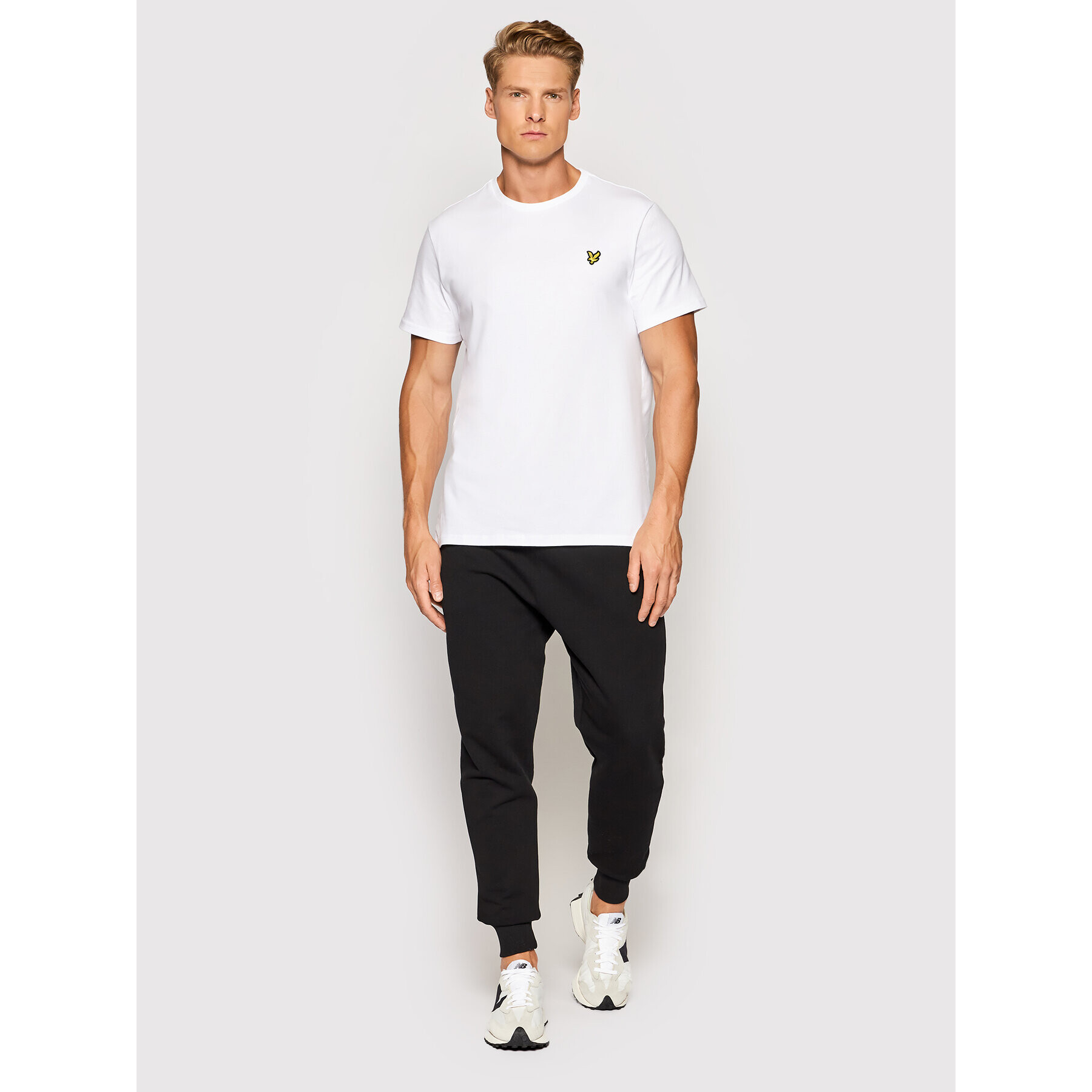 Lyle & Scott T-Shirt Plain TS400VOG Bílá Regular Fit - Pepit.cz