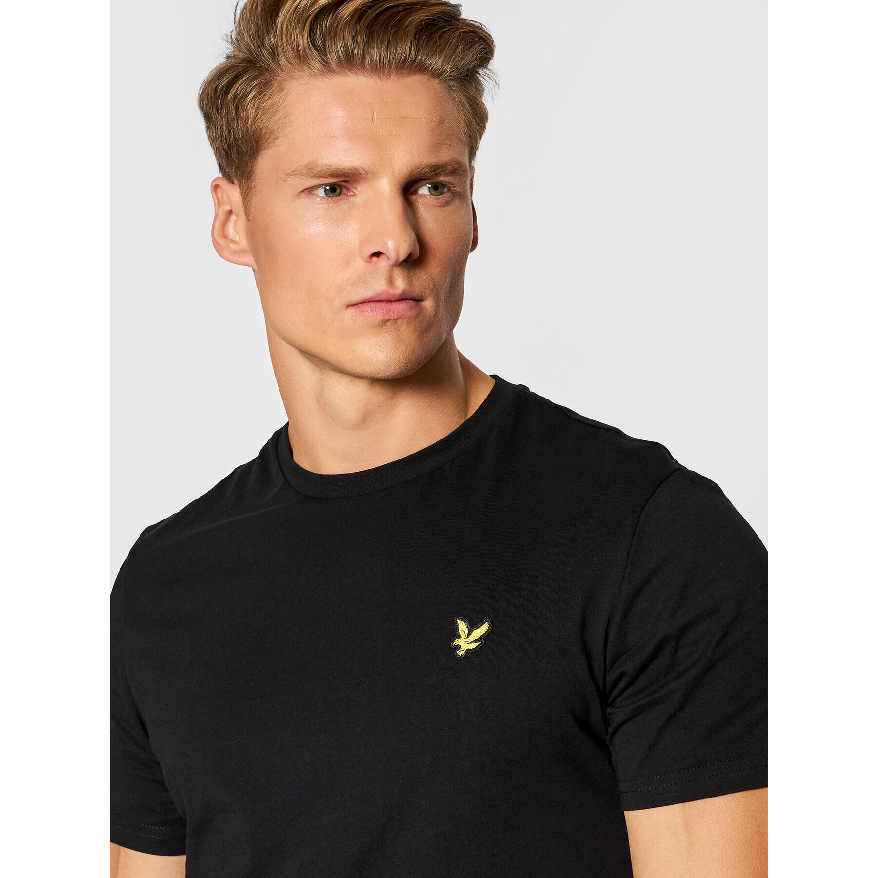 Lyle & Scott T-Shirt Plain TS400VOG Černá Regular Fit - Pepit.cz