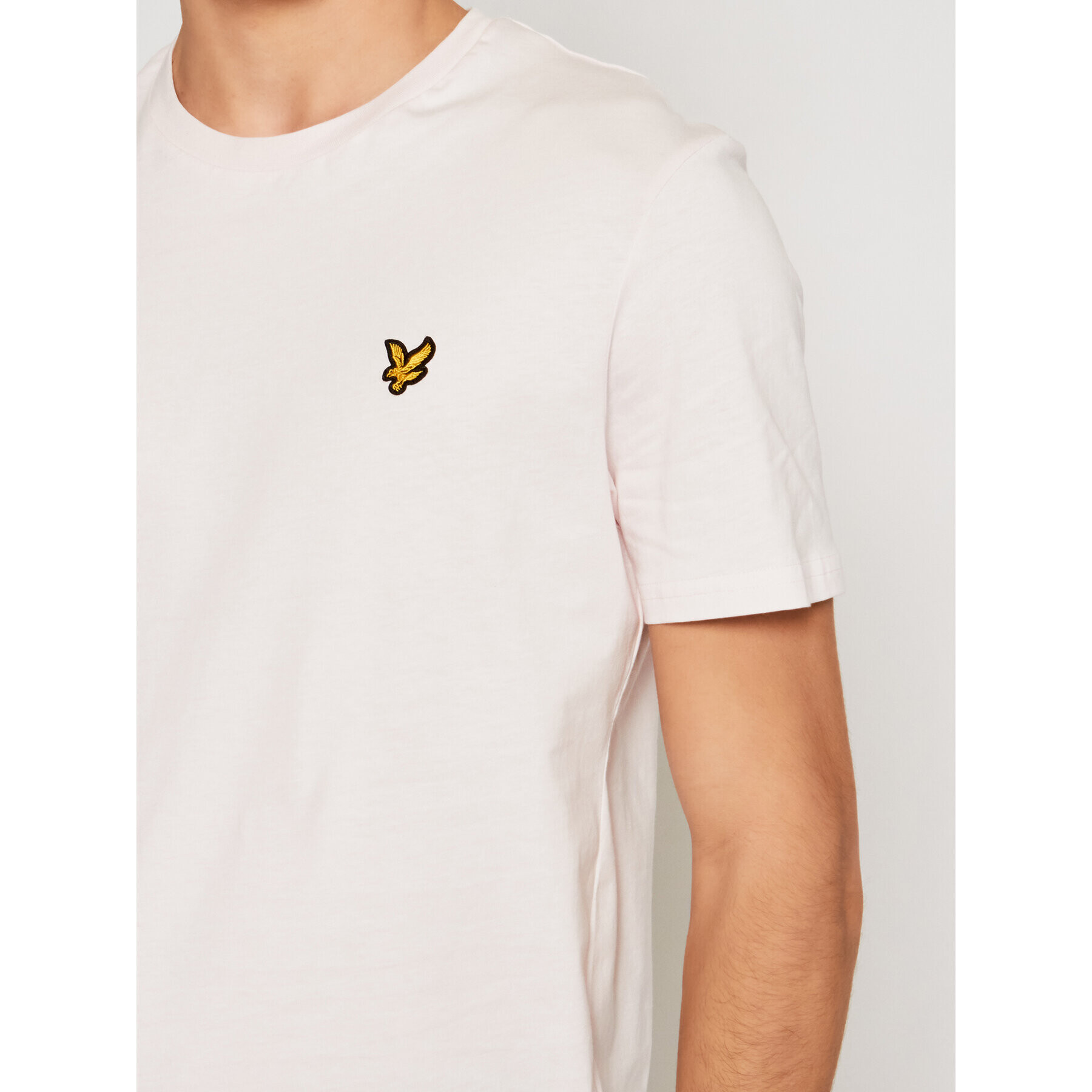 Lyle & Scott T-Shirt Plain TS400VOG Růžová Regular Fit - Pepit.cz