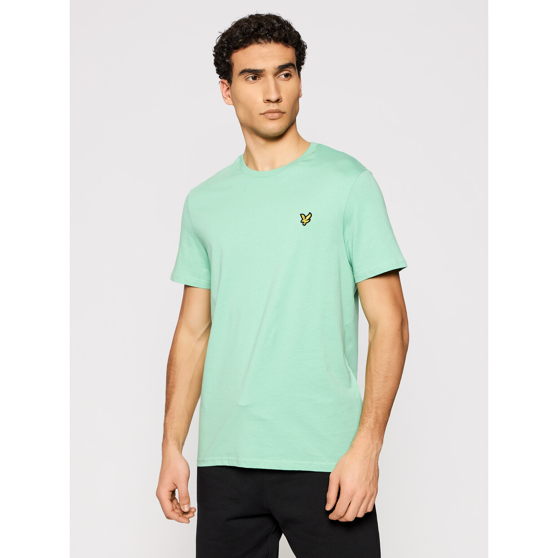 Lyle & Scott T-Shirt Plain TS400VOG Zelená Regular Fit - Pepit.cz