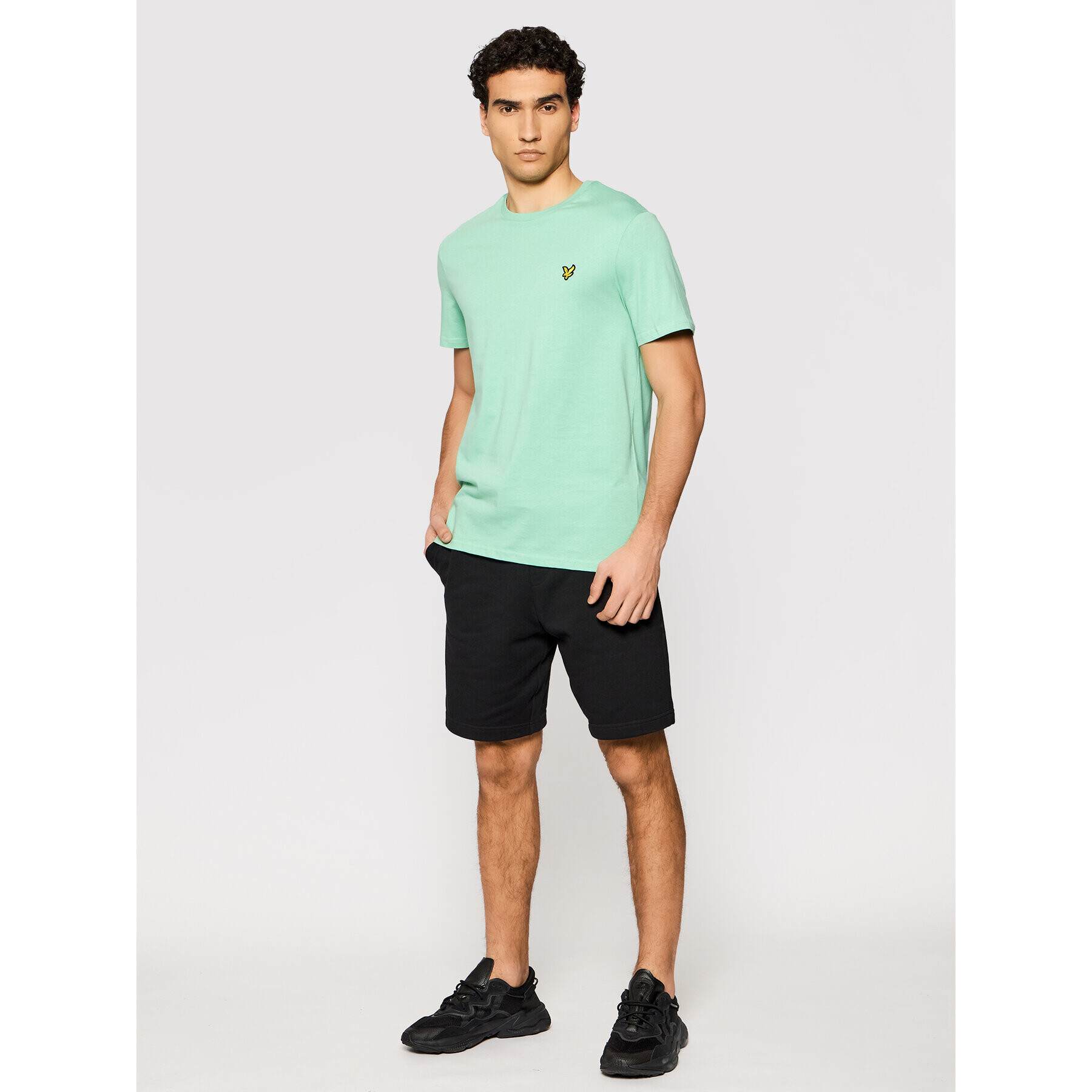 Lyle & Scott T-Shirt Plain TS400VOG Zelená Regular Fit - Pepit.cz