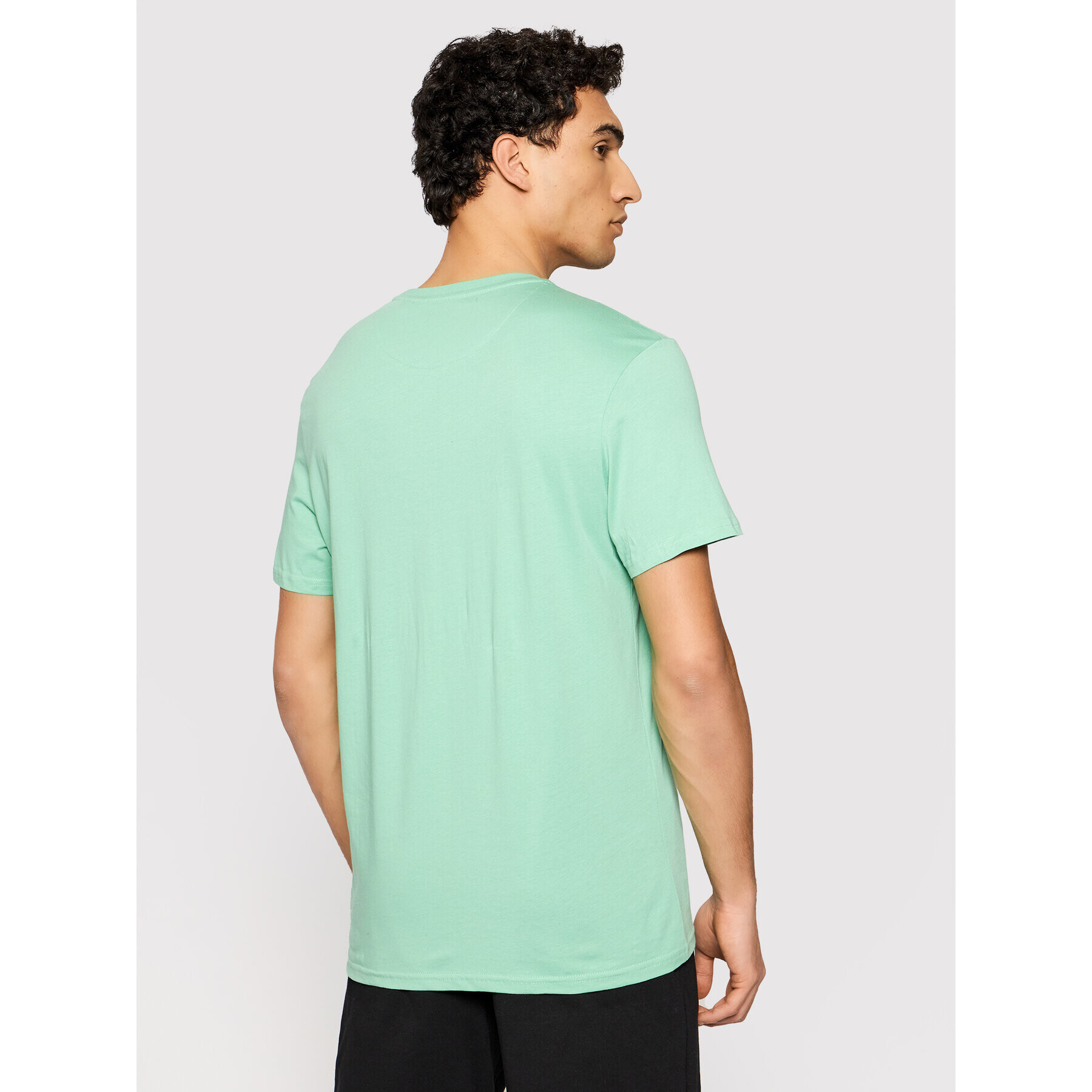 Lyle & Scott T-Shirt Plain TS400VOG Zelená Regular Fit - Pepit.cz