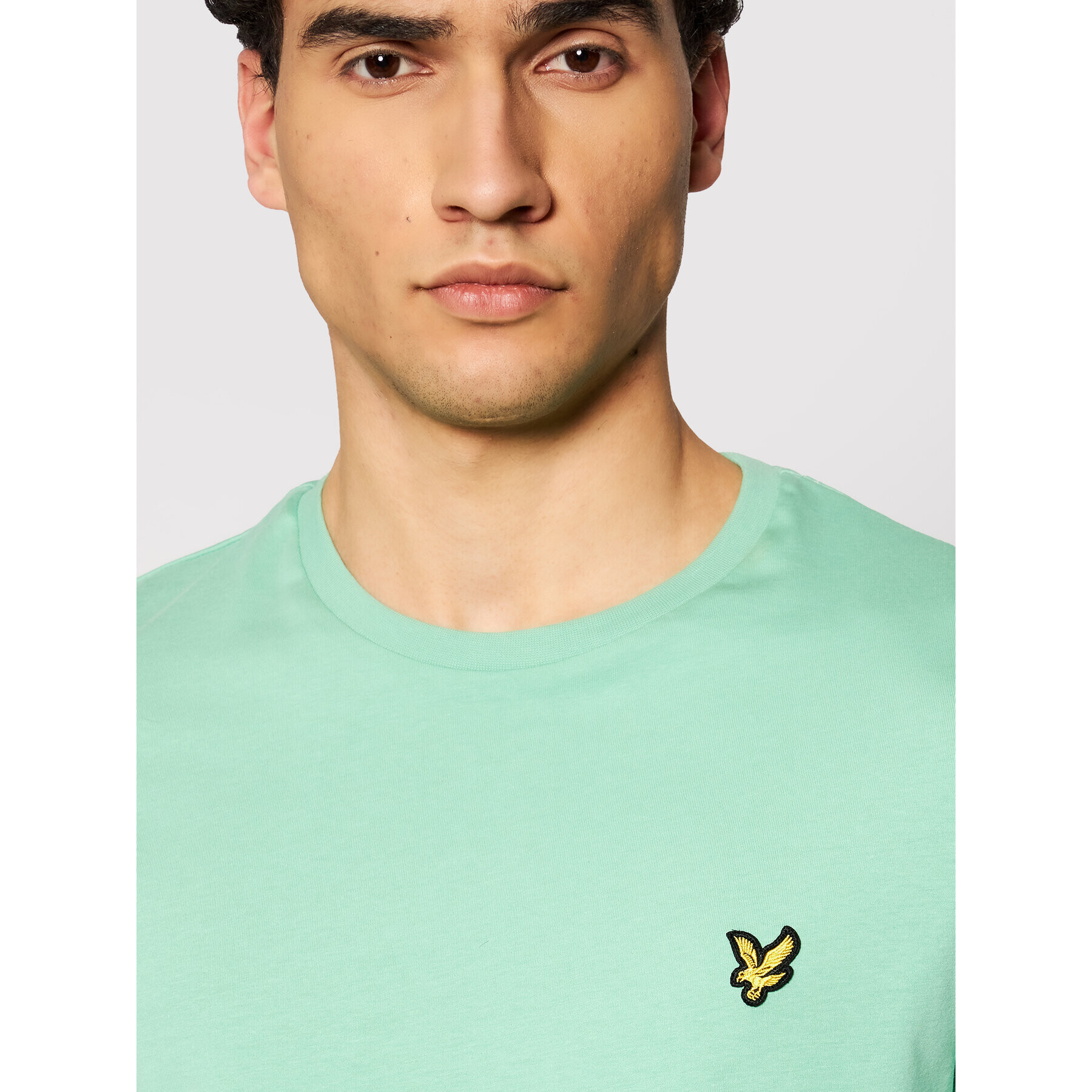 Lyle & Scott T-Shirt Plain TS400VOG Zelená Regular Fit - Pepit.cz