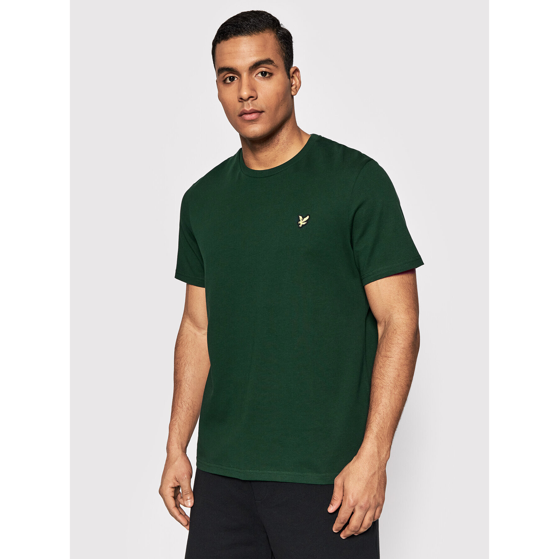 Lyle & Scott T-Shirt Plain TS400VOG Zelená Regular Fit - Pepit.cz