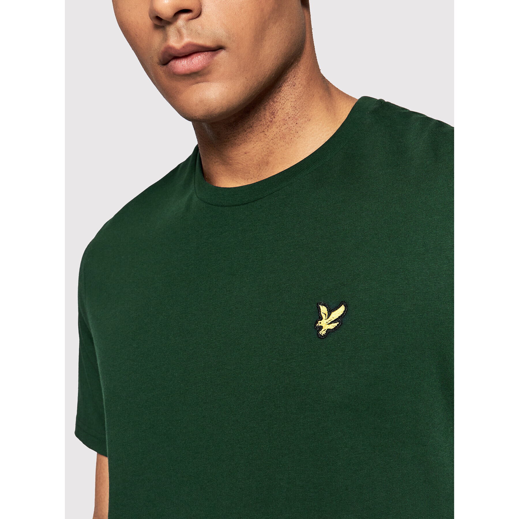 Lyle & Scott T-Shirt Plain TS400VOG Zelená Regular Fit - Pepit.cz