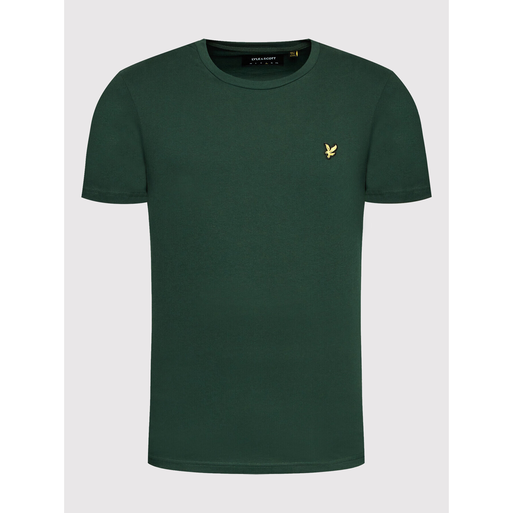 Lyle & Scott T-Shirt Plain TS400VOG Zelená Regular Fit - Pepit.cz