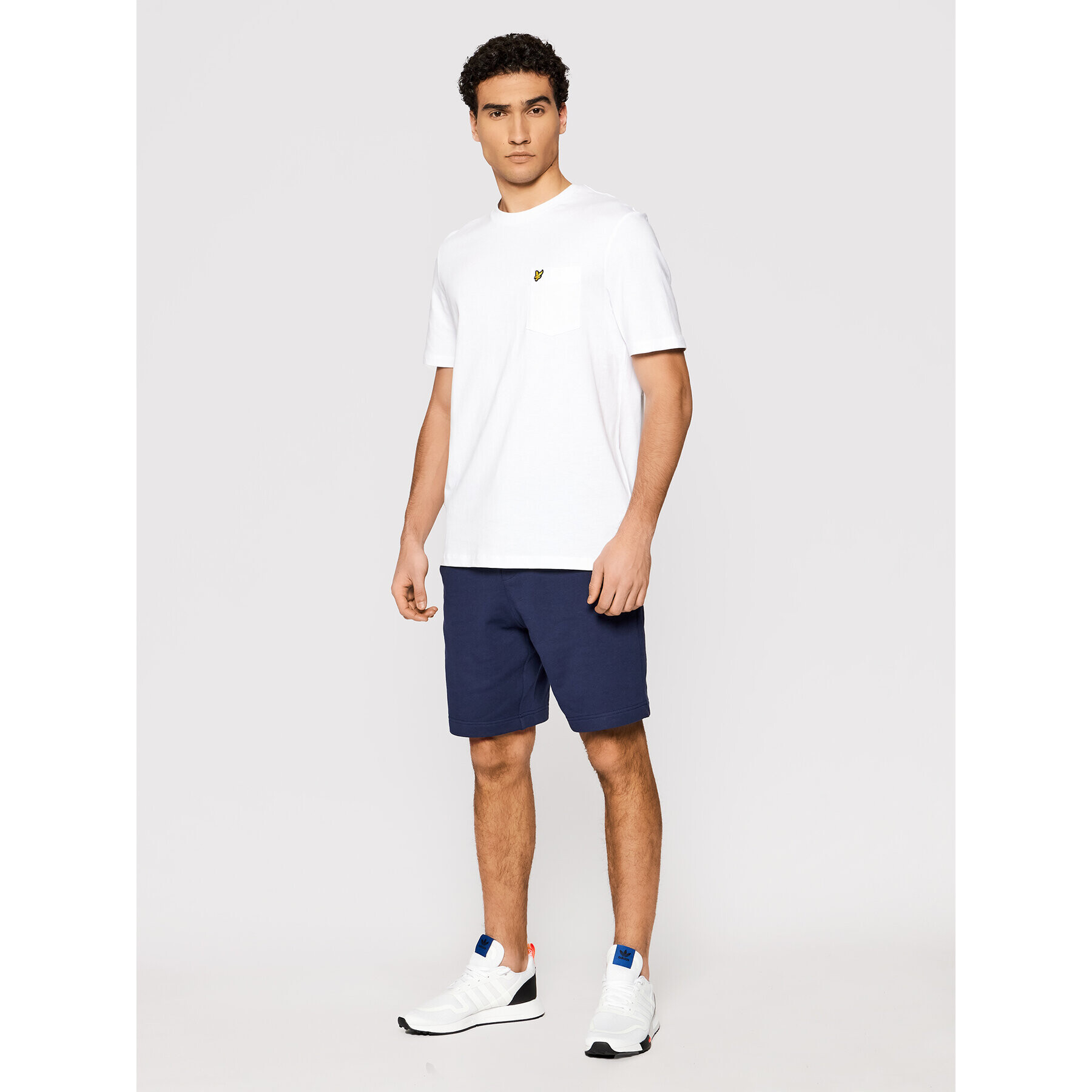 Lyle & Scott T-Shirt Pocket TS1364V Bílá Relaxed Fit - Pepit.cz