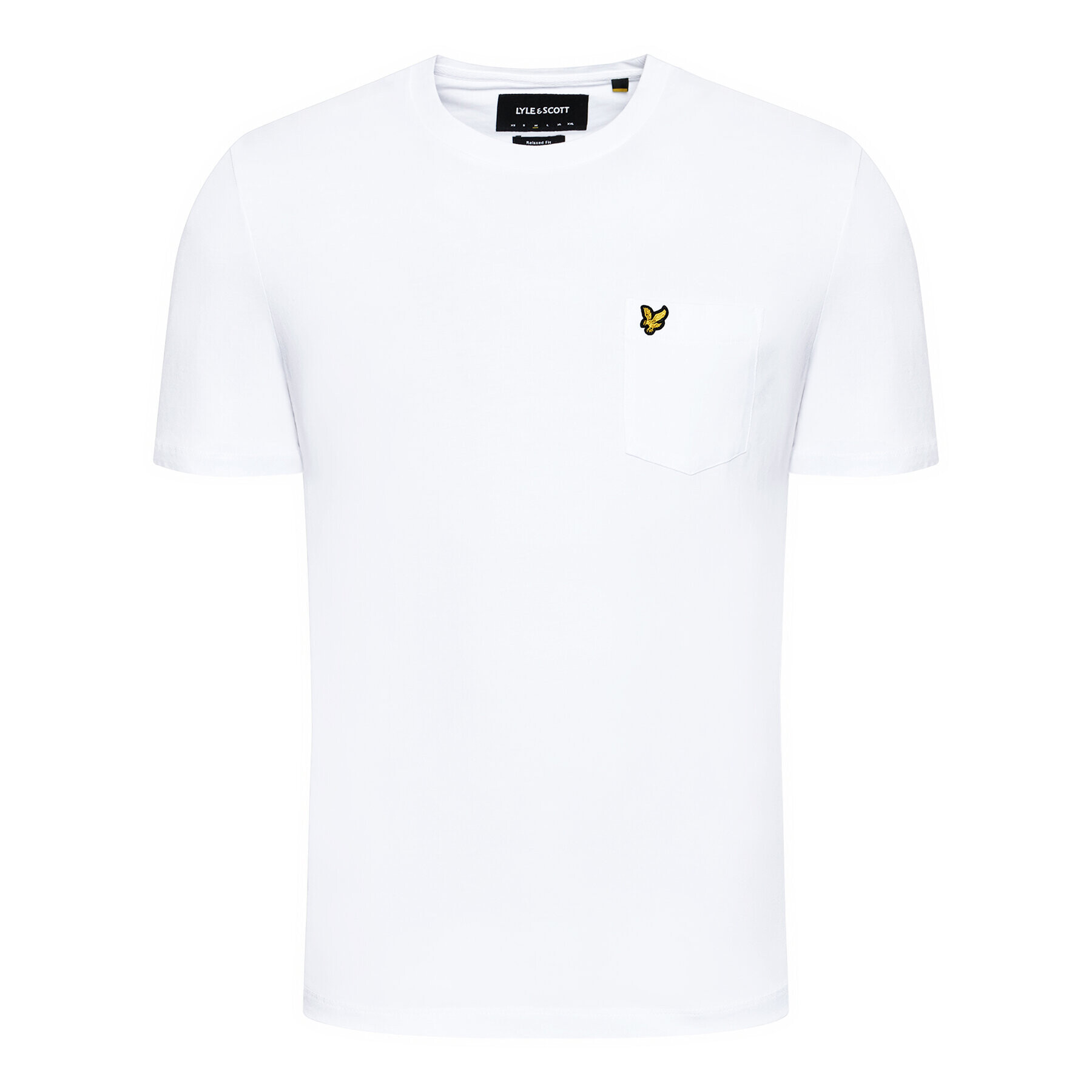 Lyle & Scott T-Shirt Pocket TS1364V Bílá Relaxed Fit - Pepit.cz