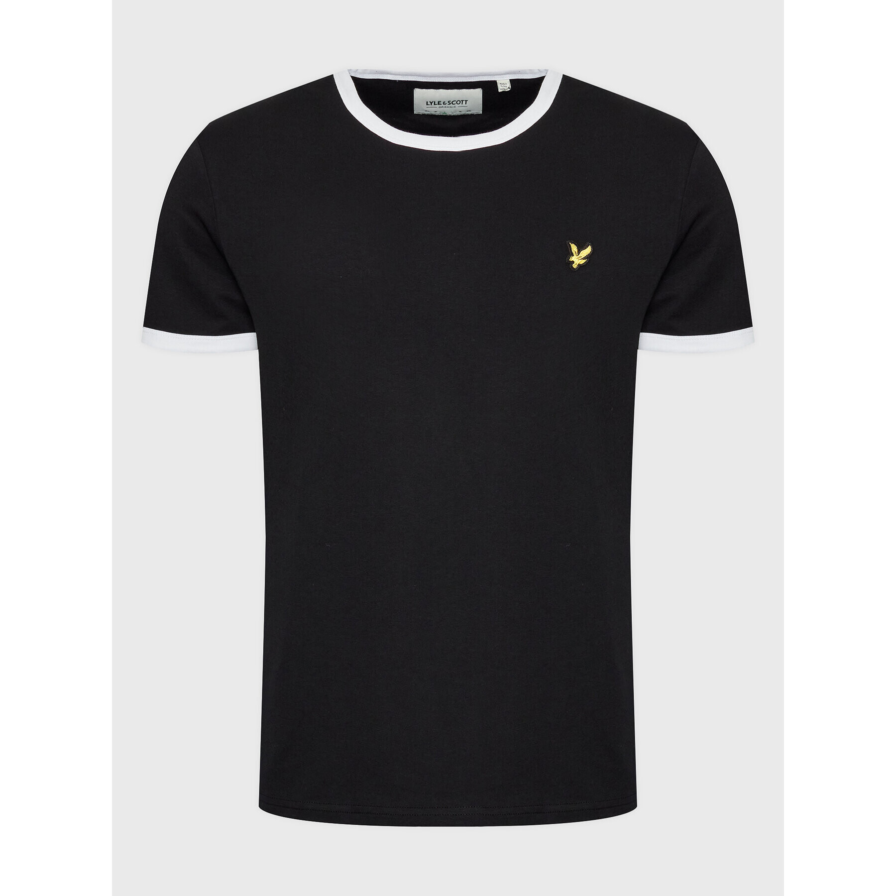 Lyle & Scott T-Shirt Ringer TS705VOG Černá Regular Fit - Pepit.cz