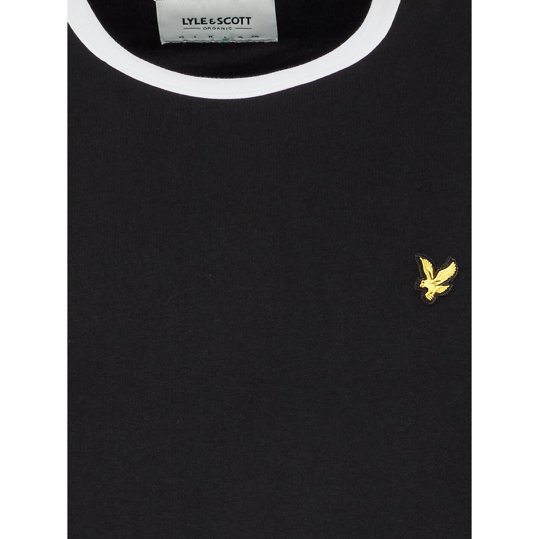 Lyle & Scott T-Shirt Ringer TS705VOG Černá Regular Fit - Pepit.cz