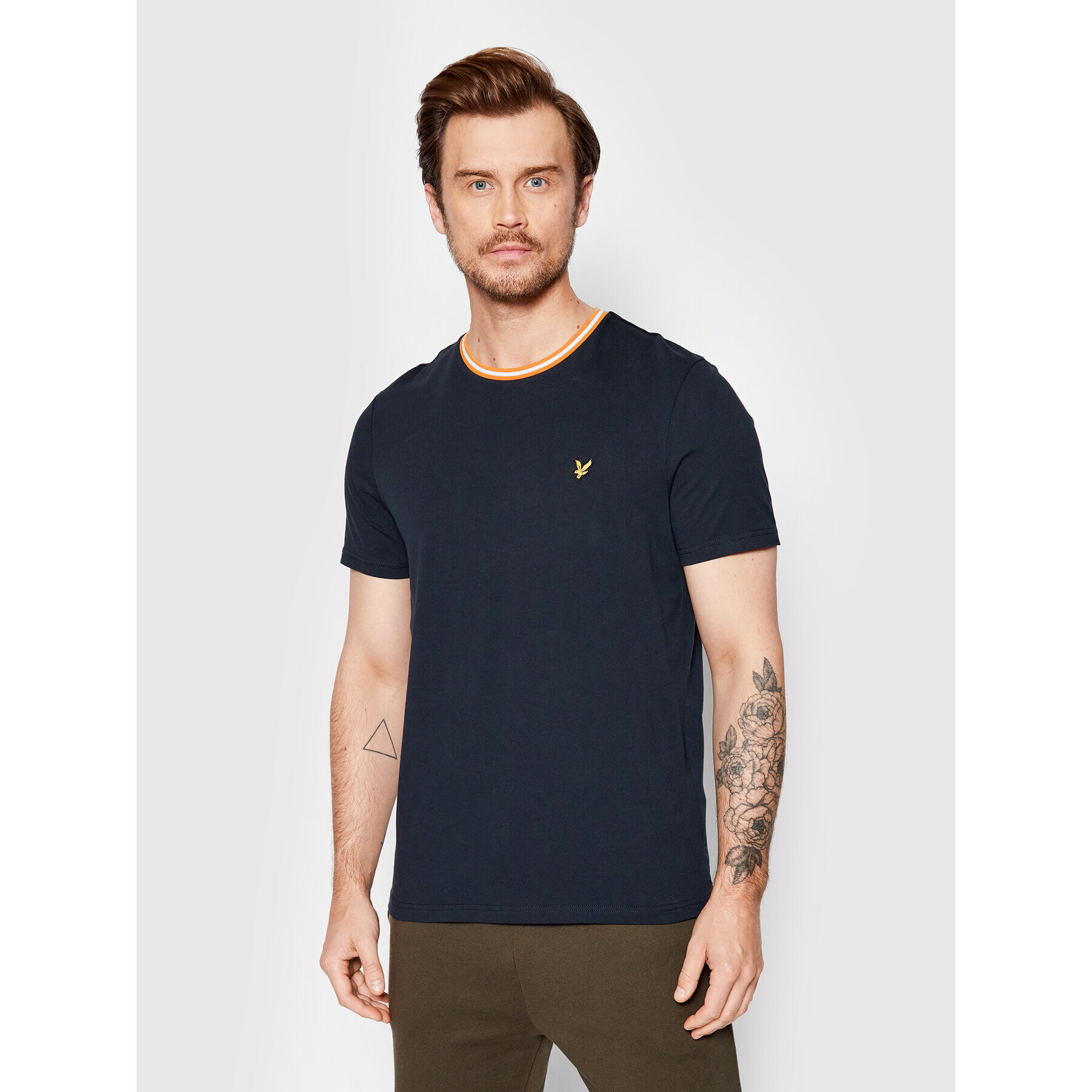 Lyle & Scott T-Shirt TS1622V Tmavomodrá Regular Fit - Pepit.cz