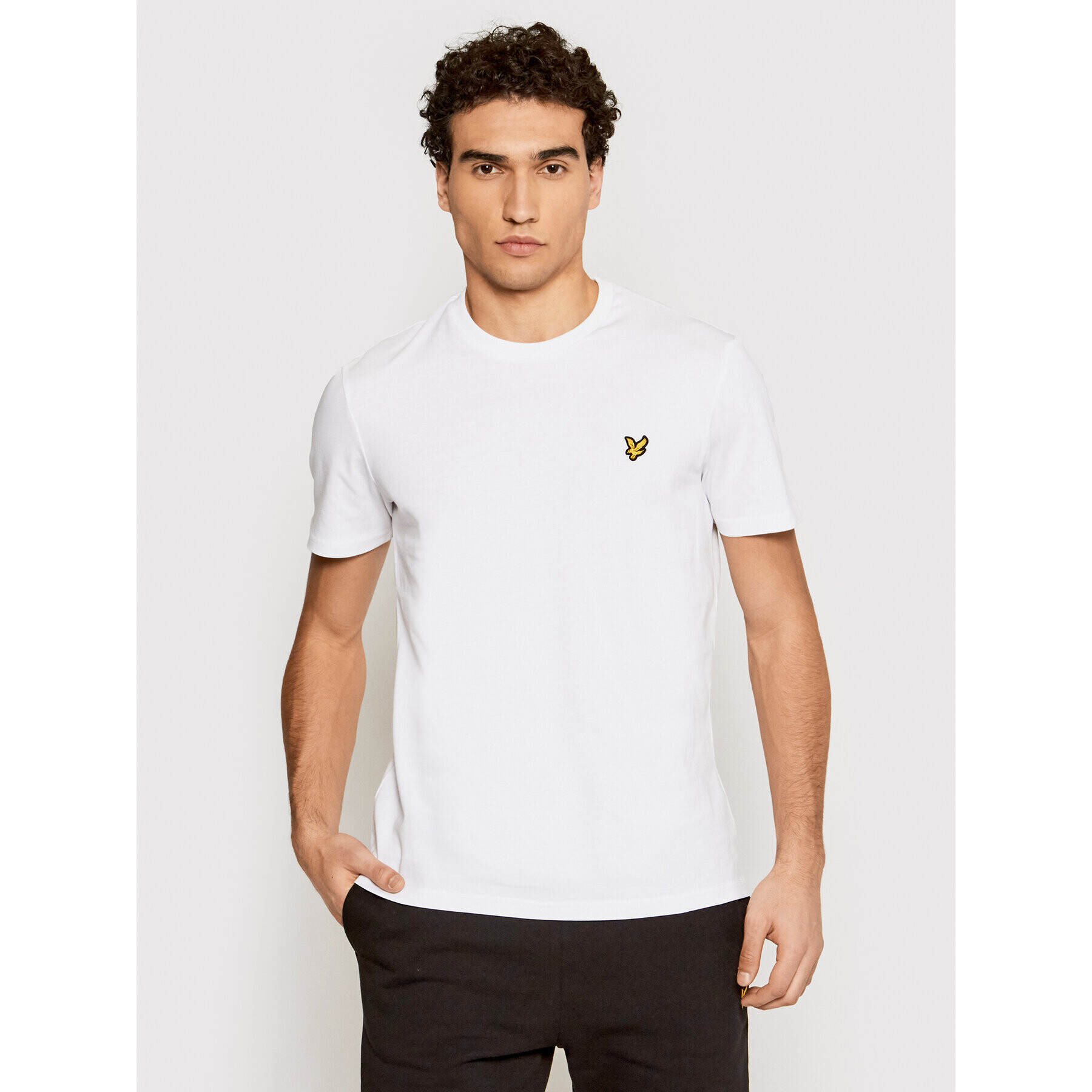 Lyle & Scott T-Shirt TS400V Bílá Regular Fit - Pepit.cz