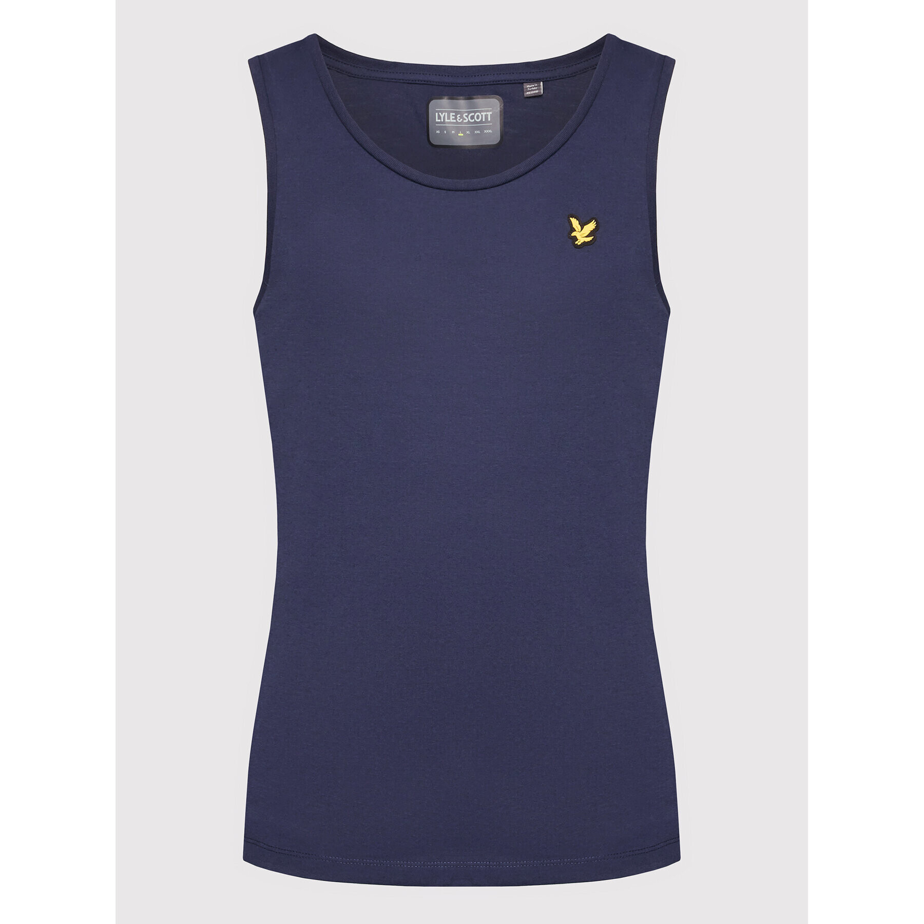 Lyle & Scott Tank top Dartmoor TS1260SP Tmavomodrá Regular Fit - Pepit.cz