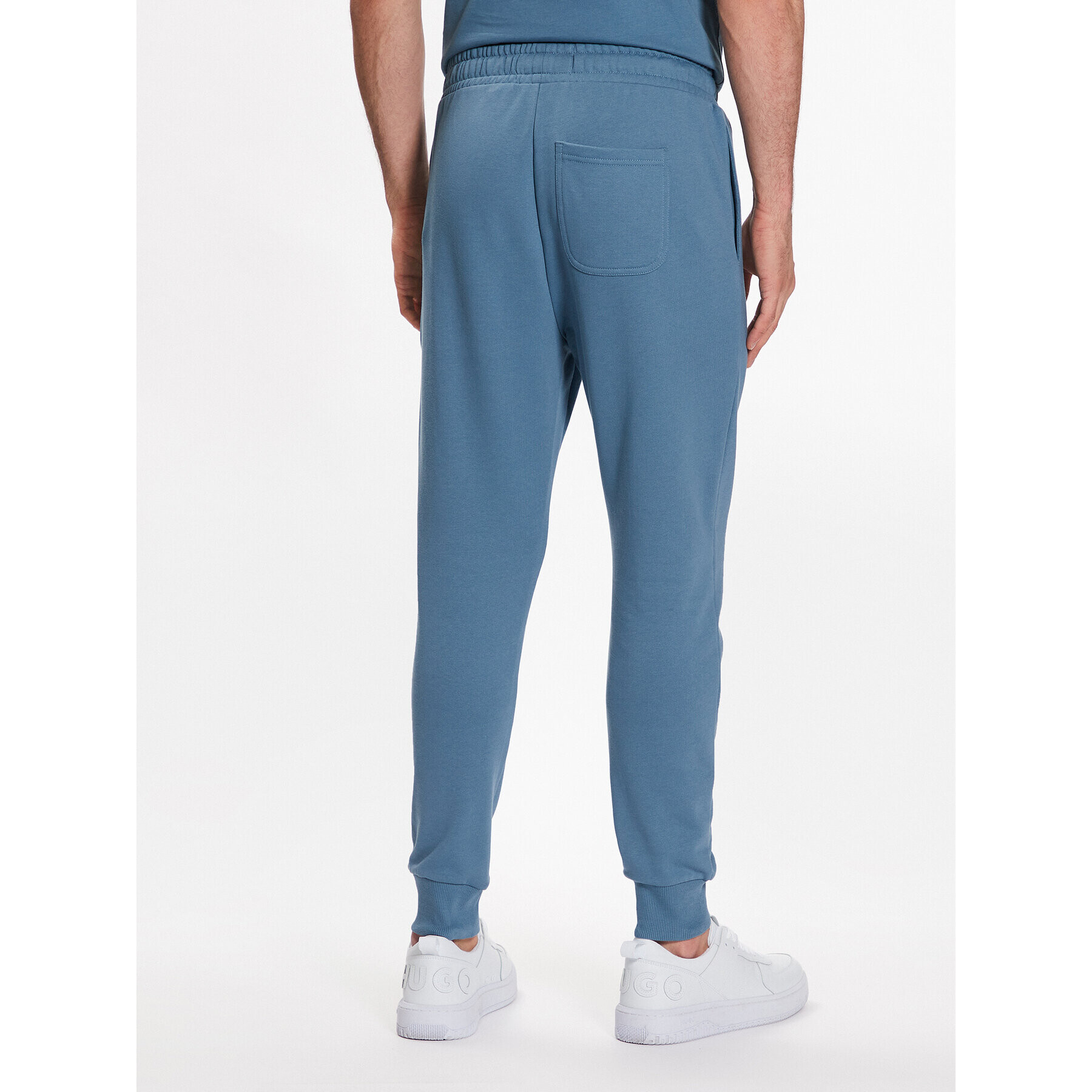 Lyle & Scott Teplákové kalhoty Skinny Sweatpant ML822VOG Modrá Skinny Fit - Pepit.cz