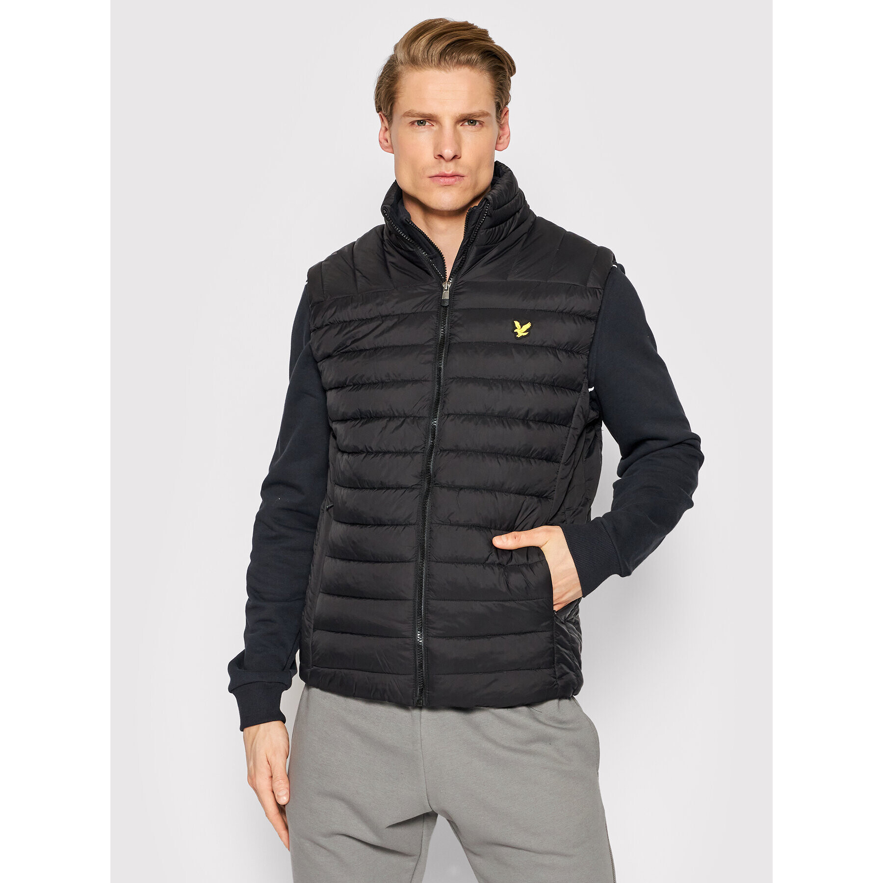 Lyle & Scott Vesta Gilet JK1373SP Černá Regular Fit - Pepit.cz