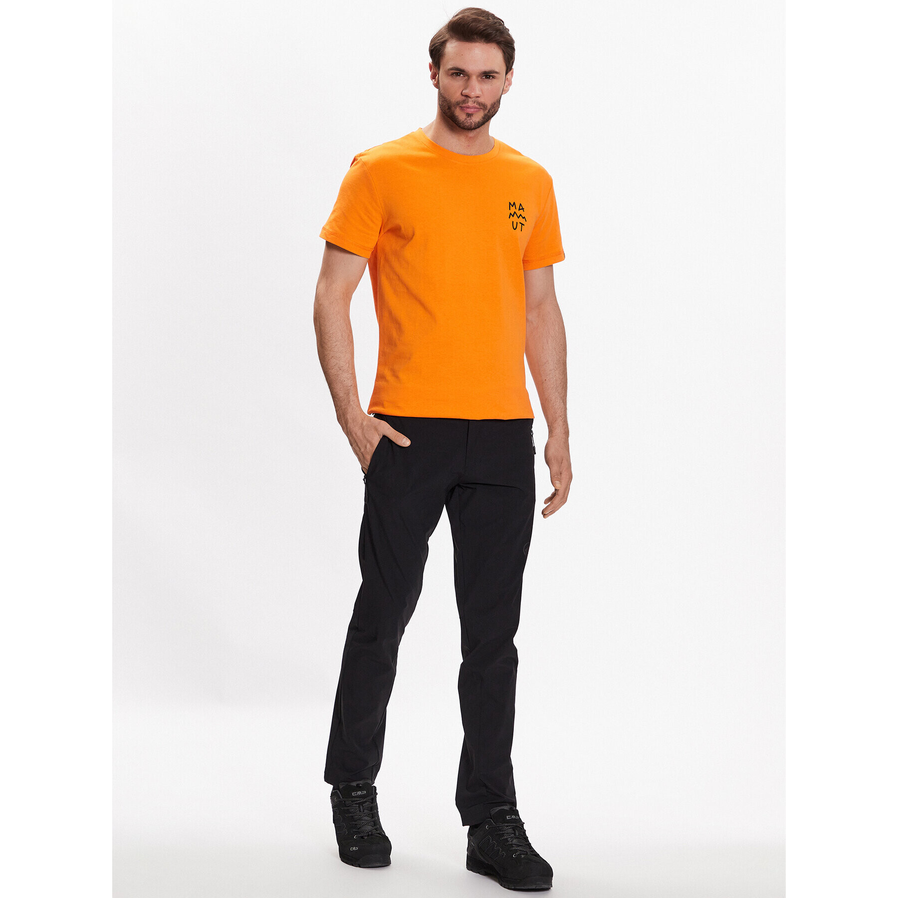 Mammut T-Shirt 1017-05210 Oranžová Regular Fit - Pepit.cz