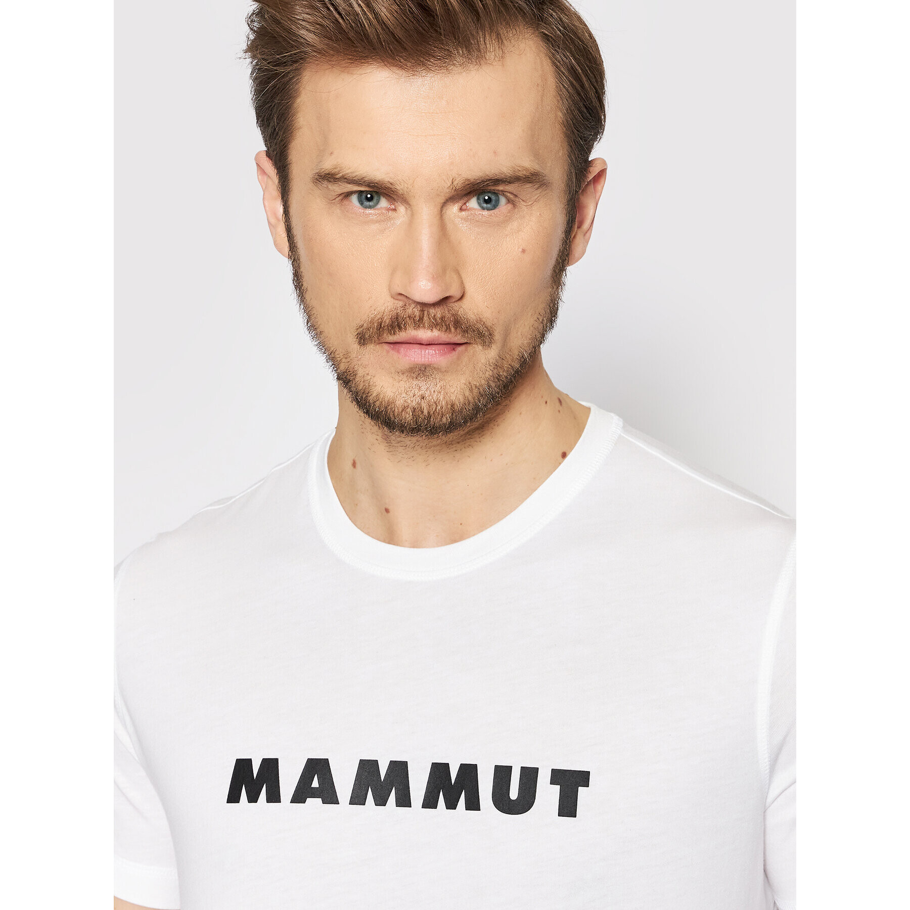 Mammut T-Shirt Core Logo 1017-04030-0243-115 Bílá Regular Fit - Pepit.cz