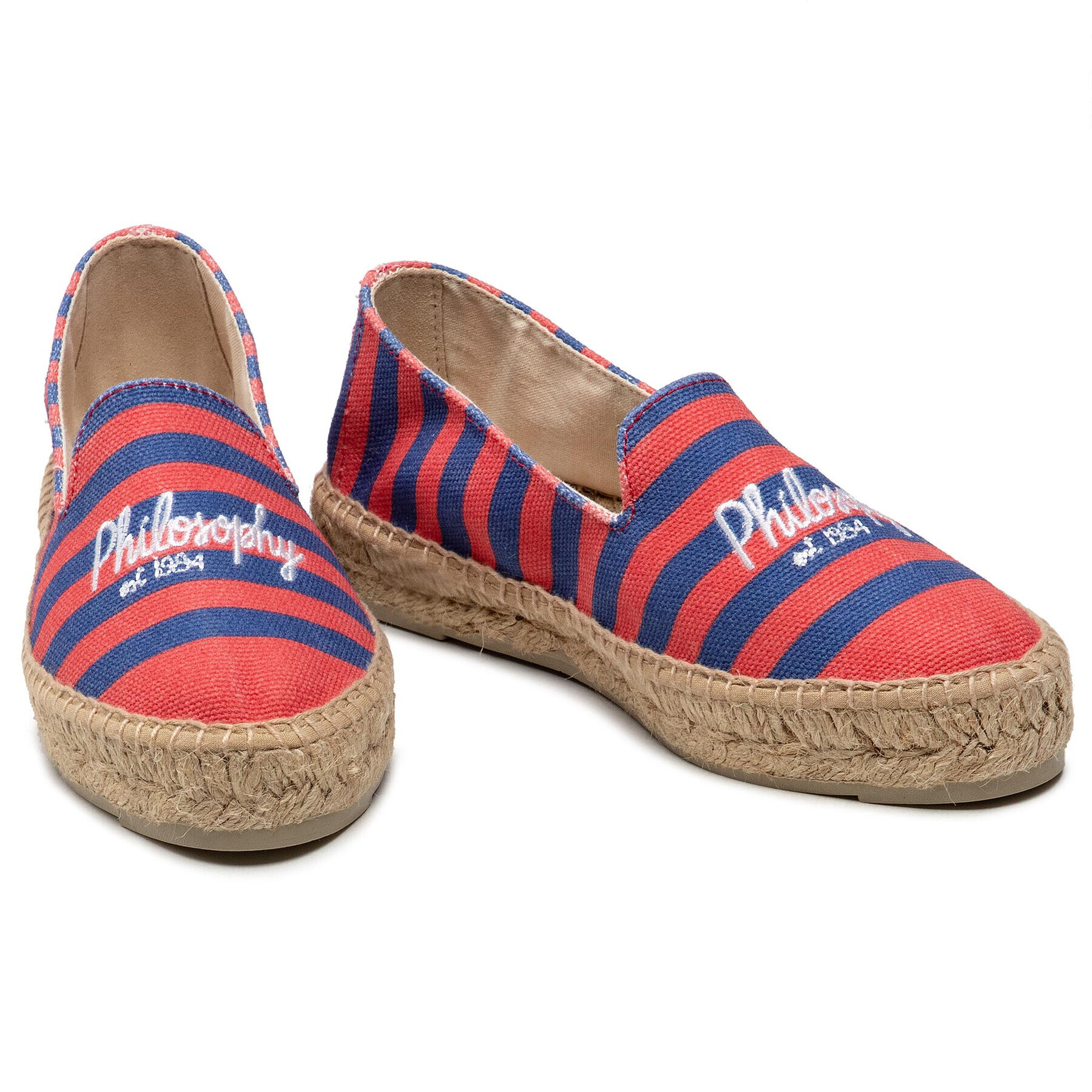 Manebi Espadrilky by Philosophy Di Lorenzo Serafini 41A6001-8205-1112 Červená - Pepit.cz