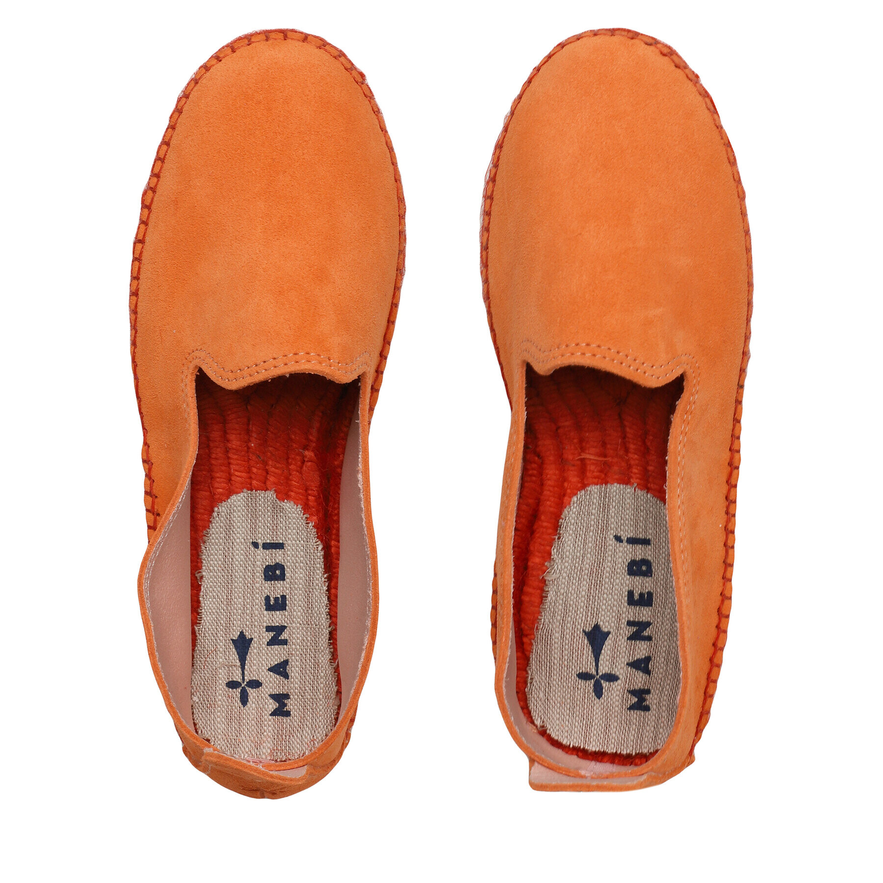 Manebi Espadrilky Double Sole Espadrilles R 4.3 D0 Oranžová - Pepit.cz