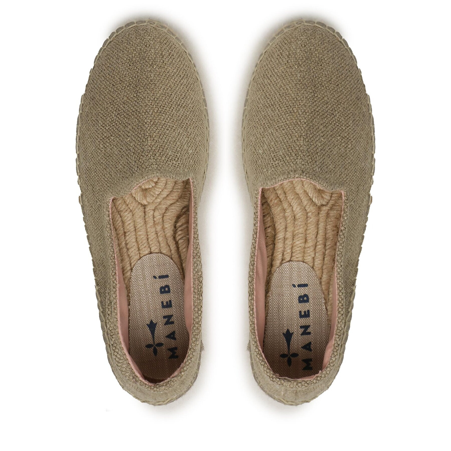 Manebi Espadrilky Flat Espadrilles O 7.1 NO Béžová - Pepit.cz