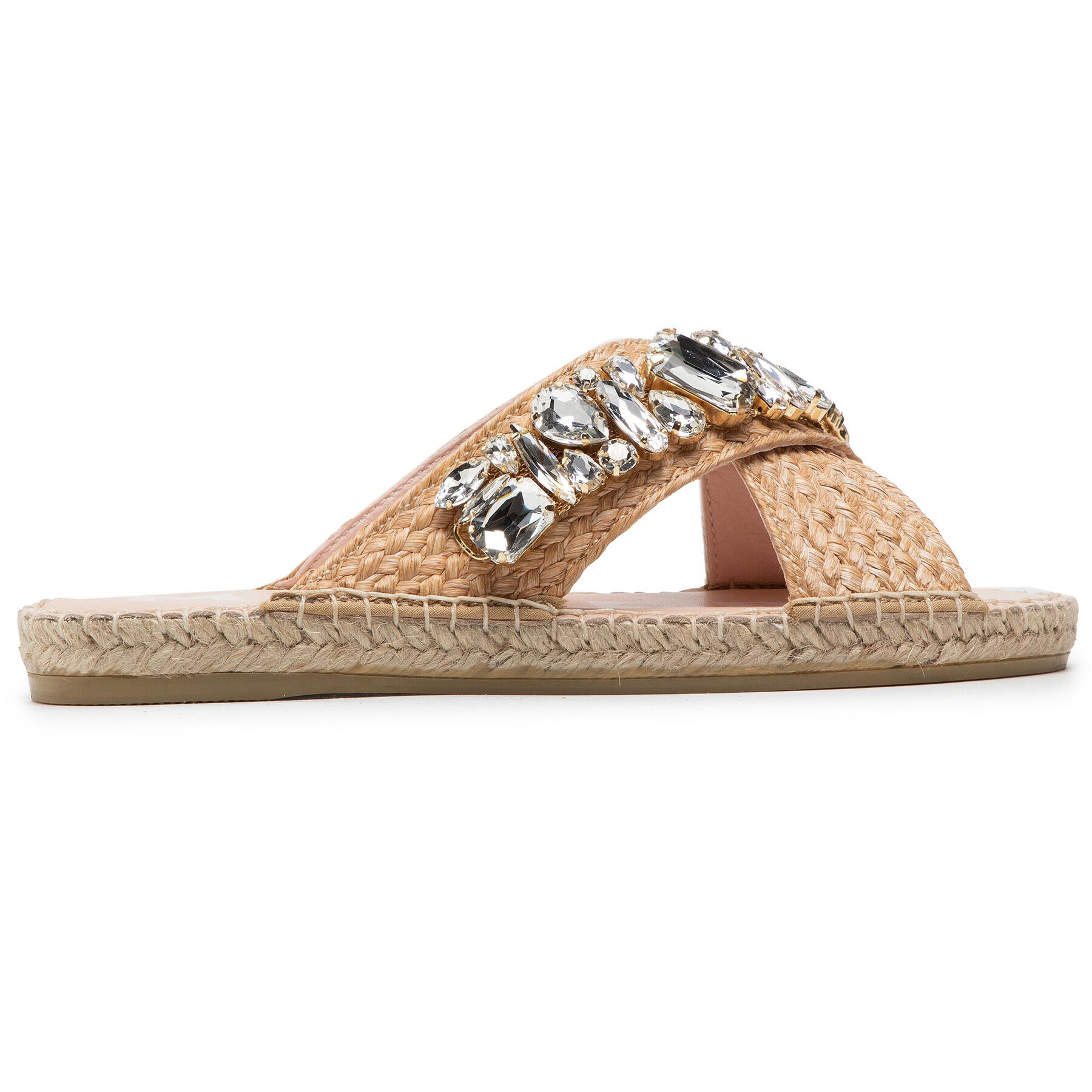 Manebi Espadrilky Flat Sandals G 5.1 JS Béžová - Pepit.cz